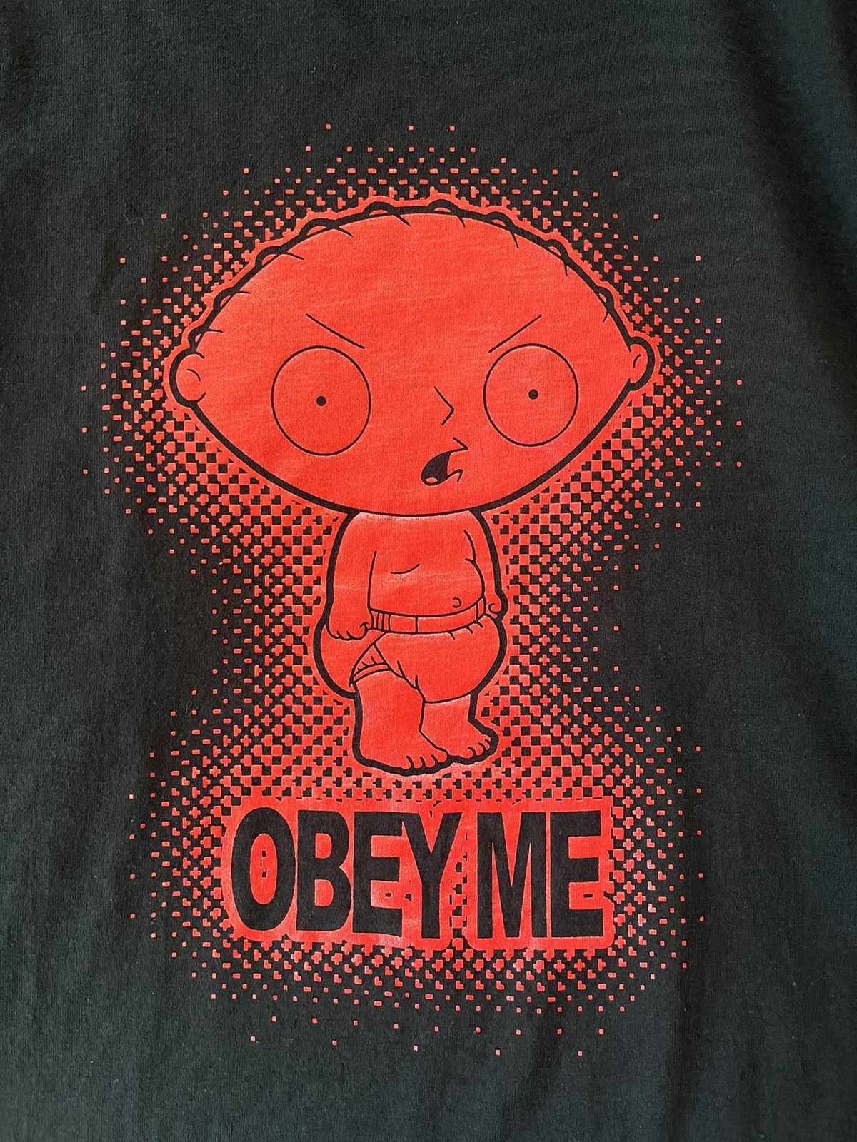 Vintage Vintage 00’s Family Guy “Stewie Griffin” Obey Me T-Shirt Size US L / EU 52-54 / 3 - 3 Thumbnail