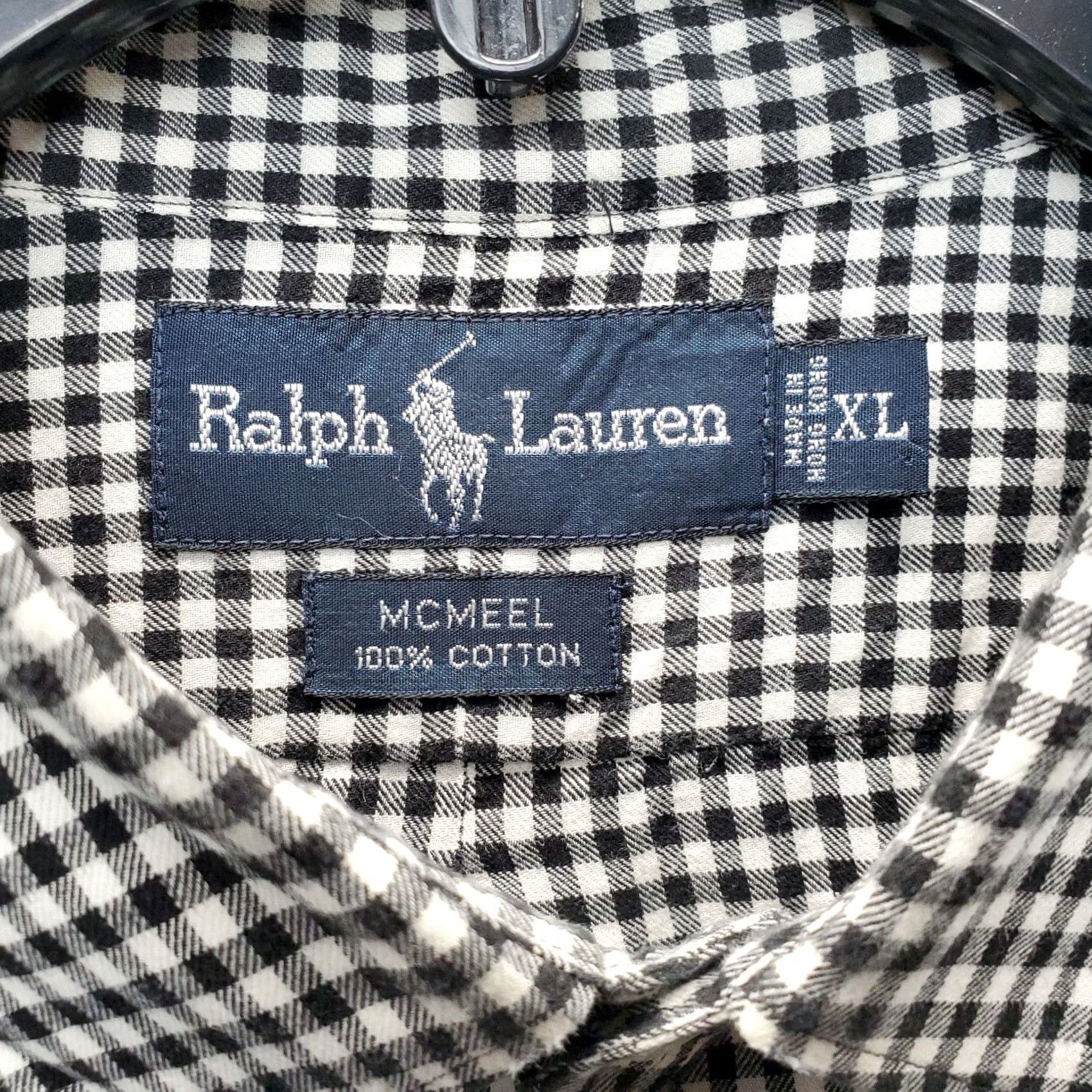 Ralph Lauren Ralph Lauren McMeel Shirt Mens XL Multi Gingham Pony Logo Collared Button Down Shirt Size US XL / EU 56 / 4 - 5 Thumbnail