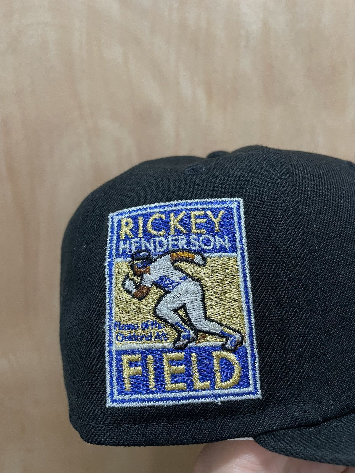 New Era Oakland Athletics Rickey Henderson field patch size 7 Size ONE SIZE - 4 Thumbnail