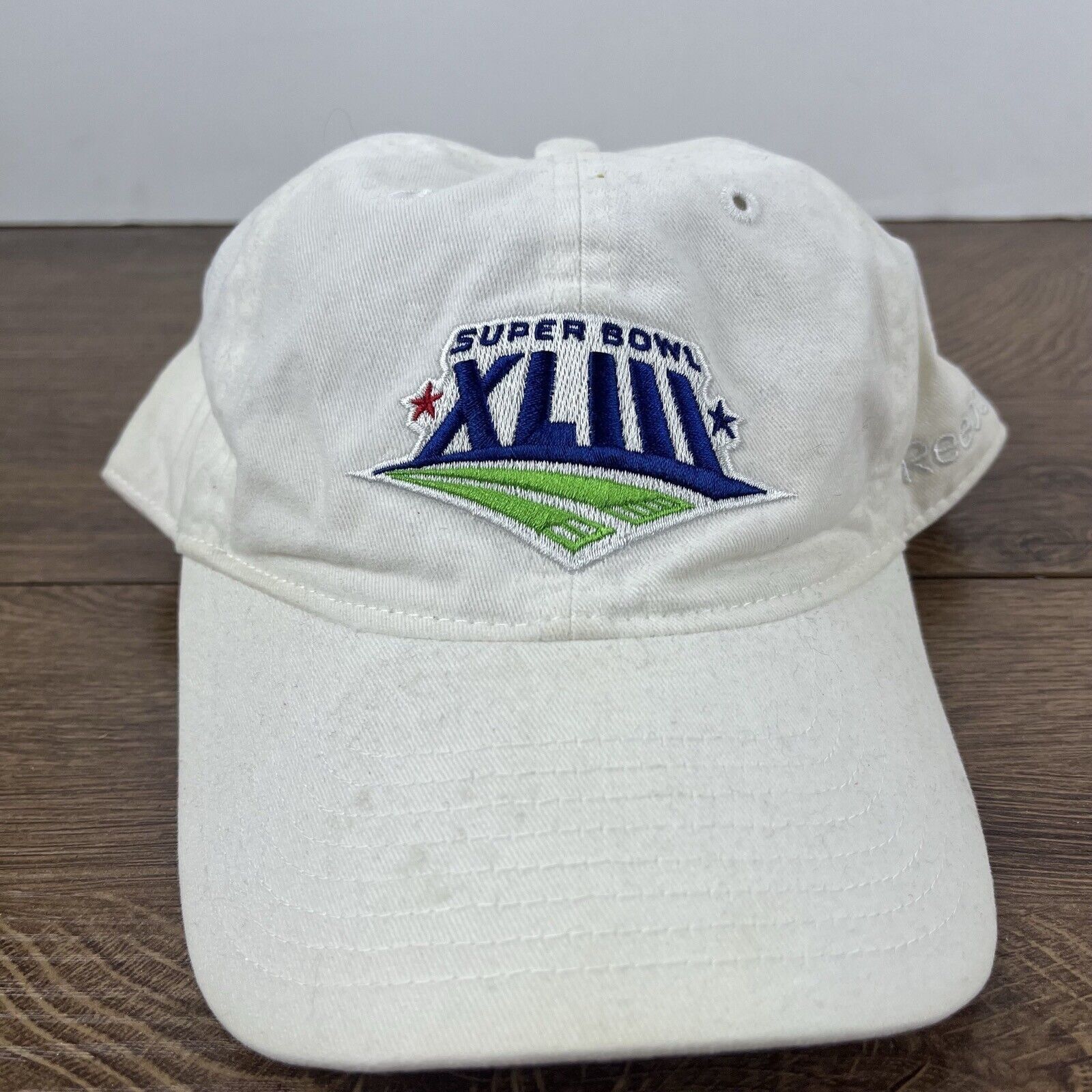 Reebok Super Bowl 43 XLIII Hat Adjustable Hat Reebok Hat Adjustable Size ONE SIZE - 5 Thumbnail