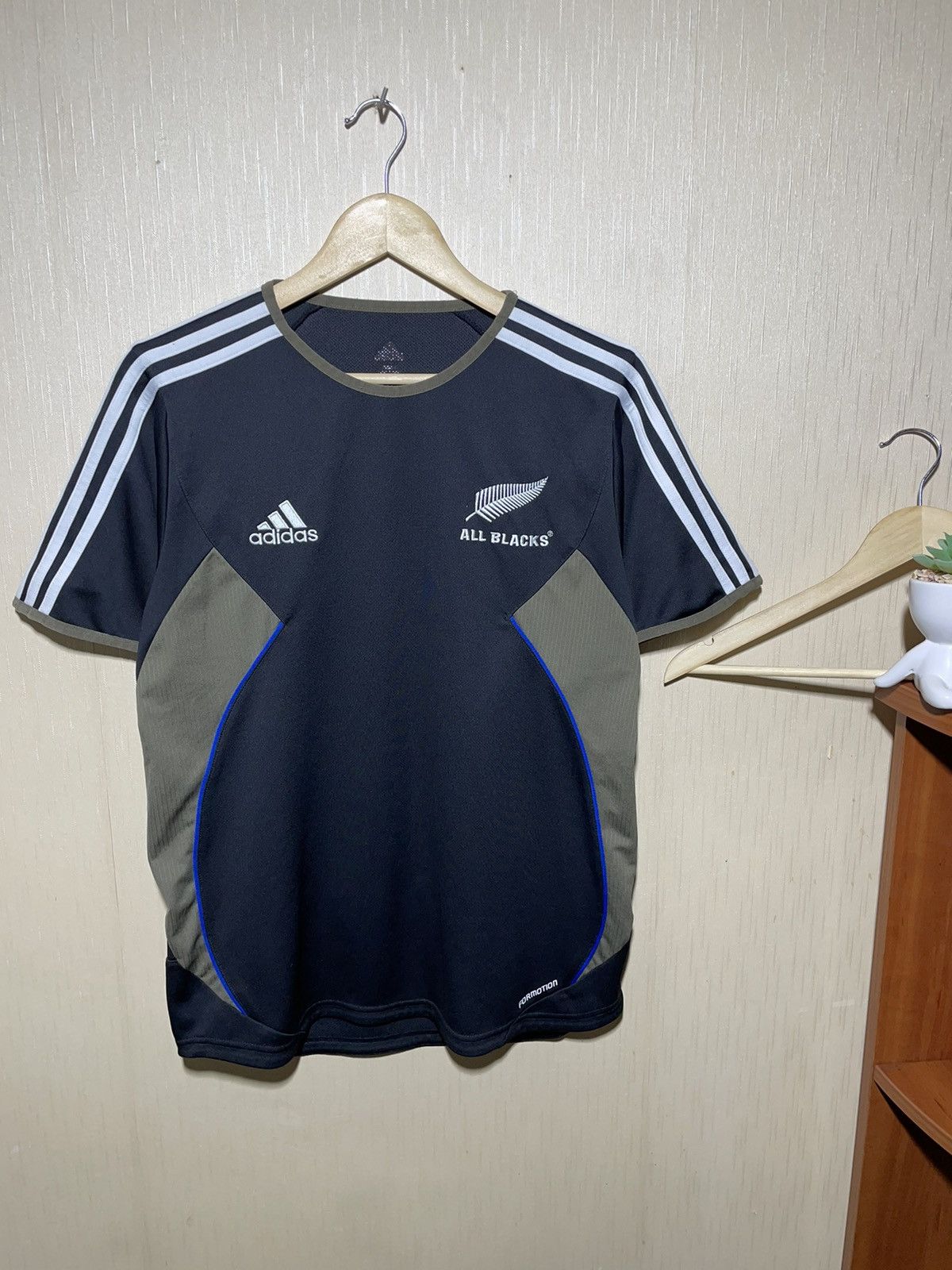 Adidas × Vintage Adidas All Blacks 2007 rugby jersey Size US M / EU 48-50 / 2 - 1 Thumbnail