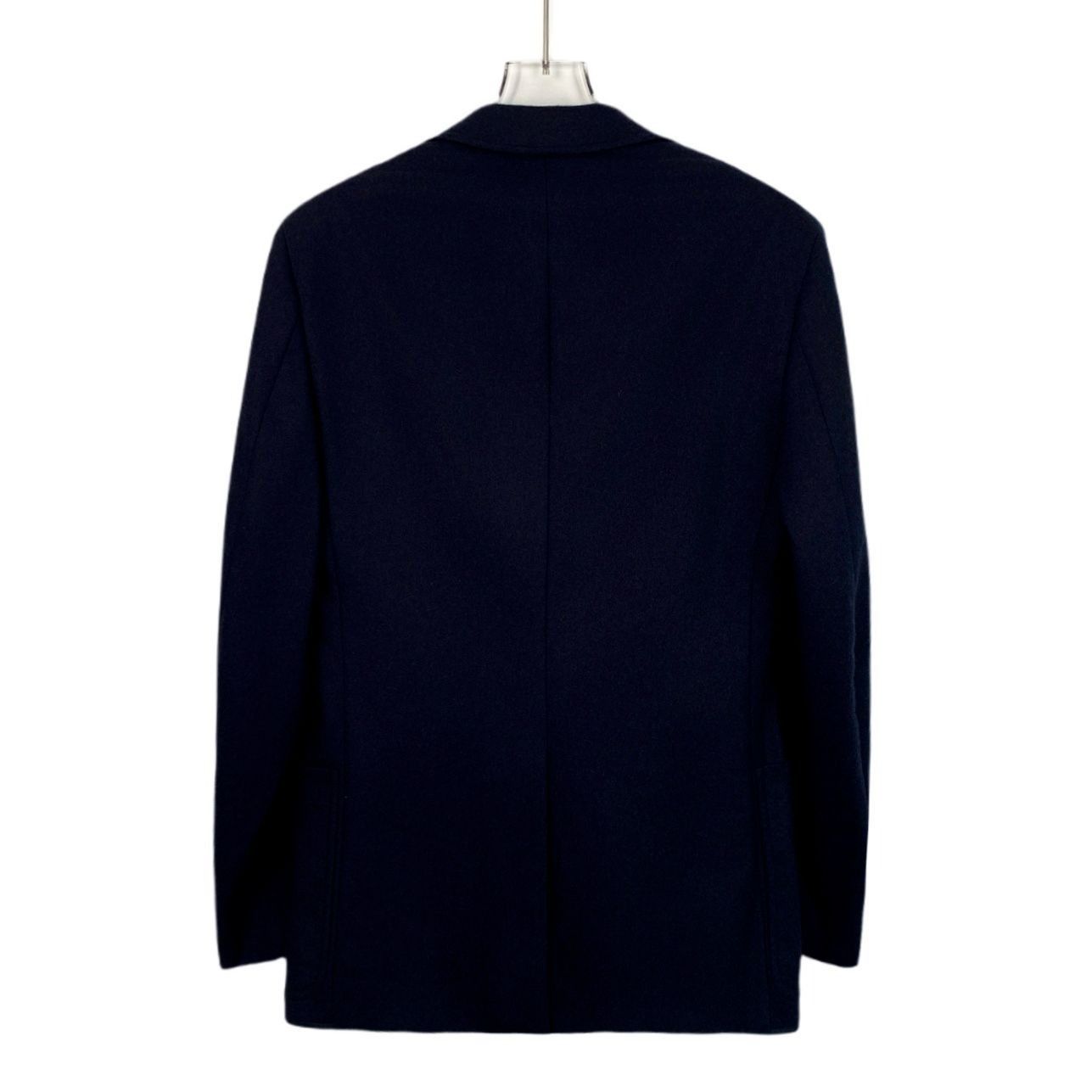 Hermes Hermès Mens Wool Blazer Jacket Size 33 Navy Blue Made In Ita Size US S / EU 44-46 / 1 - 2 Thumbnail