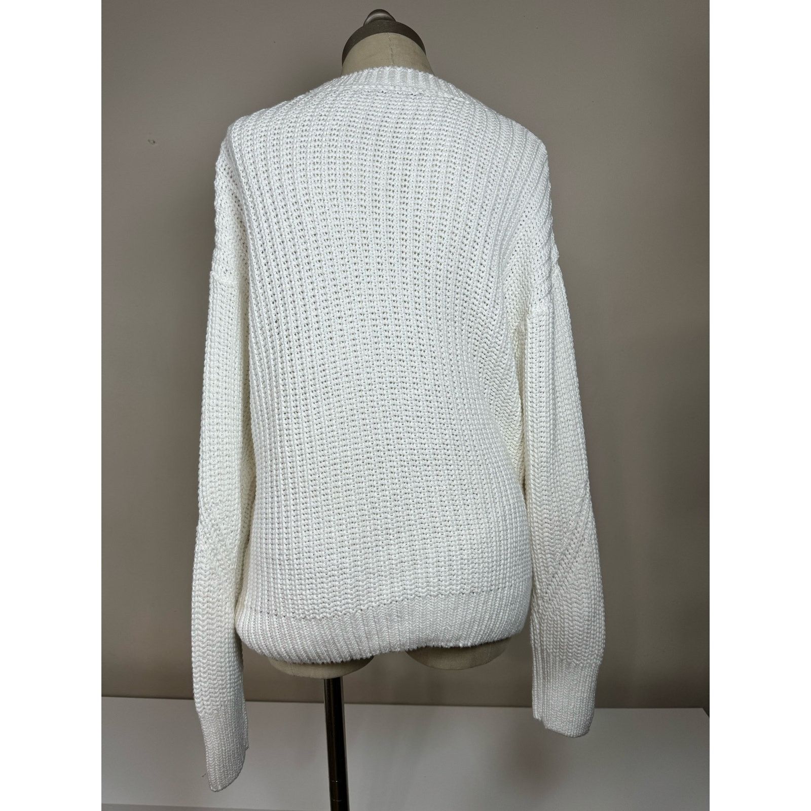 Tommy Hilfiger Tommy Hilfiger Side-Button Crewneck Sweater Women’s Medium Size M / US 6-8 / IT 42-44 - 2 Thumbnail