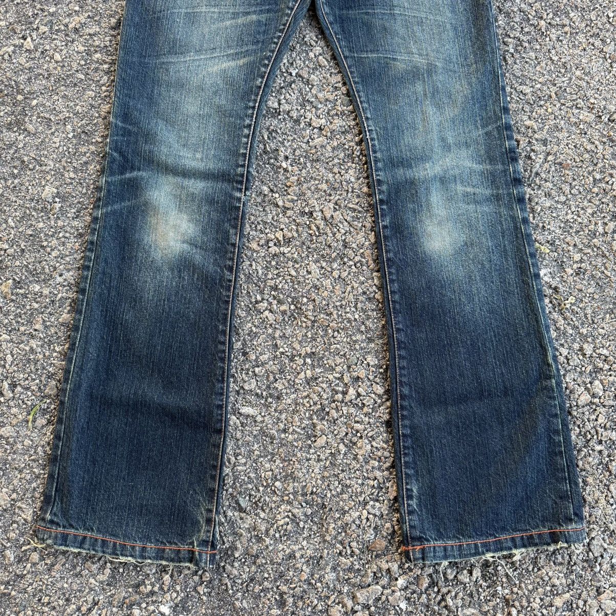 Tete Homme W30 VINTAGE TETE HOMME FLARE DENIM JEAN PANTS Size US 30 / EU 46 - 3 Thumbnail