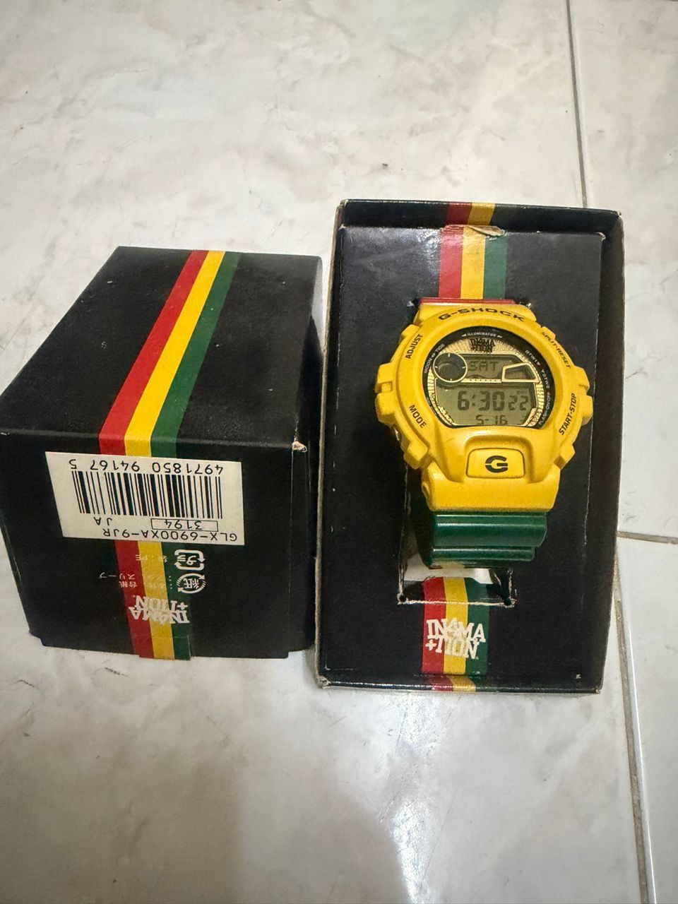 G Shock G shock Rasta in4mation collaboration watch Size ONE SIZE - 1 Thumbnail