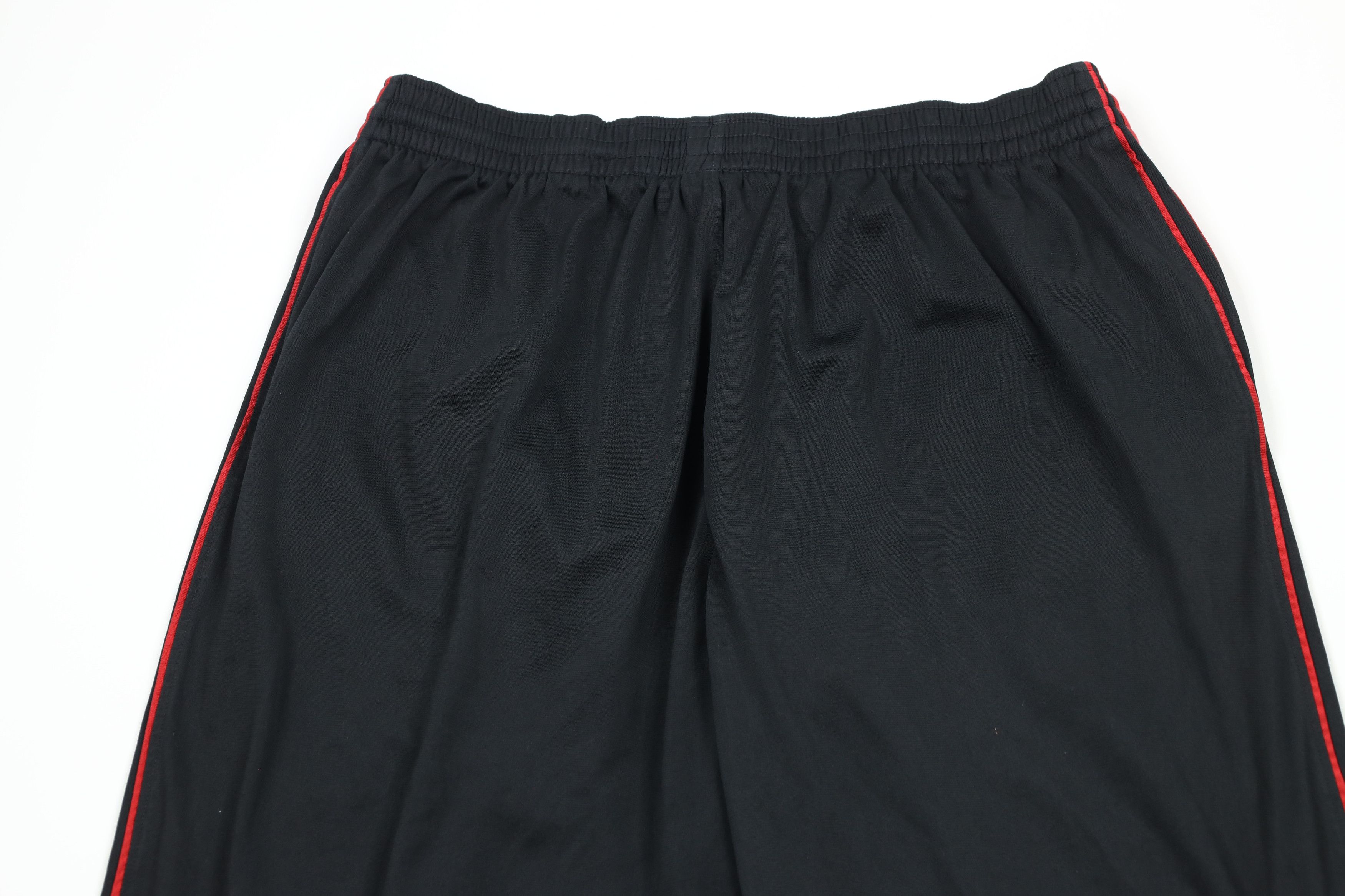Nike × Vintage Vintage Nike Basketball Mini Swoosh Wide Leg Pants Black Size US 36 / EU 52 - 11 Thumbnail