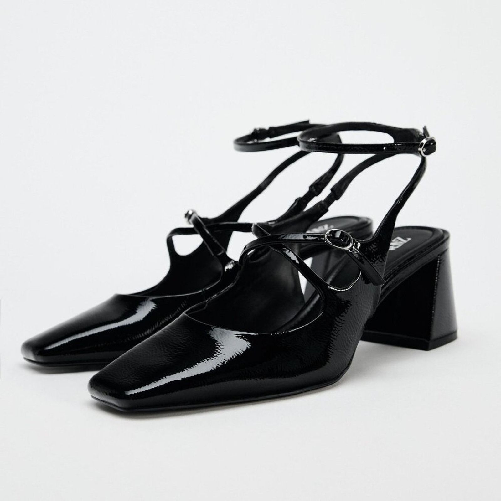Zara ZARA Strappy Block Heels NWT Size US 10 / IT 40 - 9 Thumbnail