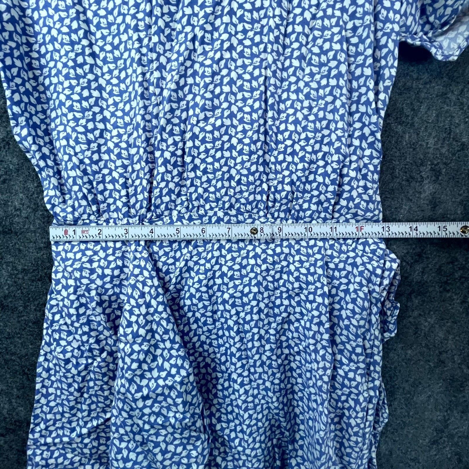& Other Stories & Other Stories Dress Womens 4 Blue White Housewife Picnic Size S / US 4 / IT 40 - 5 Thumbnail
