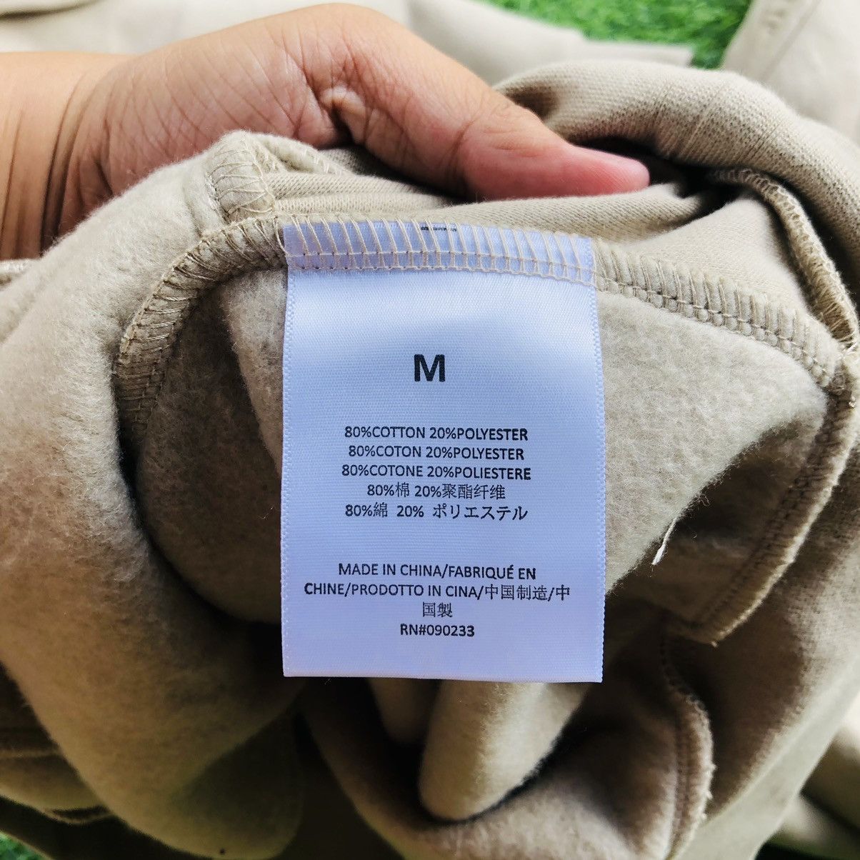 Essentials × Fear of God Fear of God Essentials FW23 Dusty Beige Crewneck Size US XXL / EU 58 / 5 - 8 Thumbnail