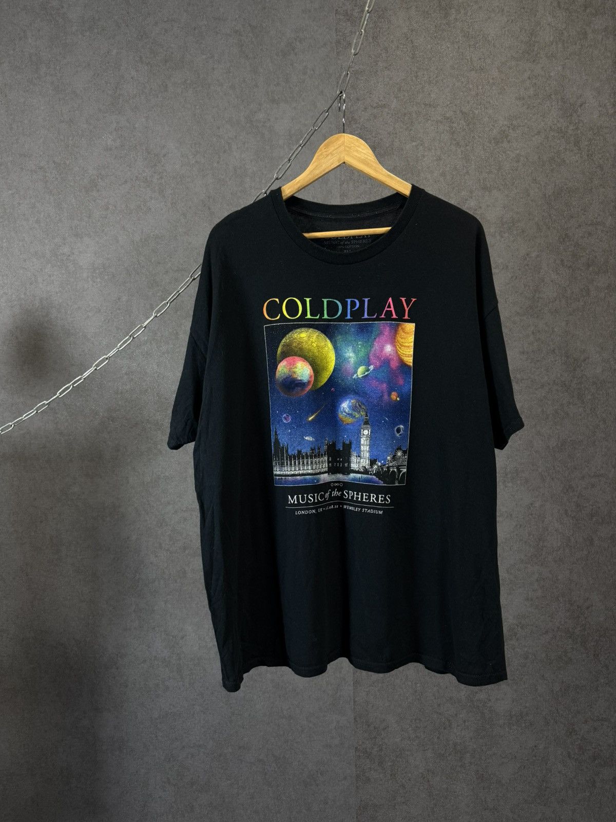 Band Tees Coldplay rock band tour tee Size US XXL / EU 58 / 5 - 1 Thumbnail