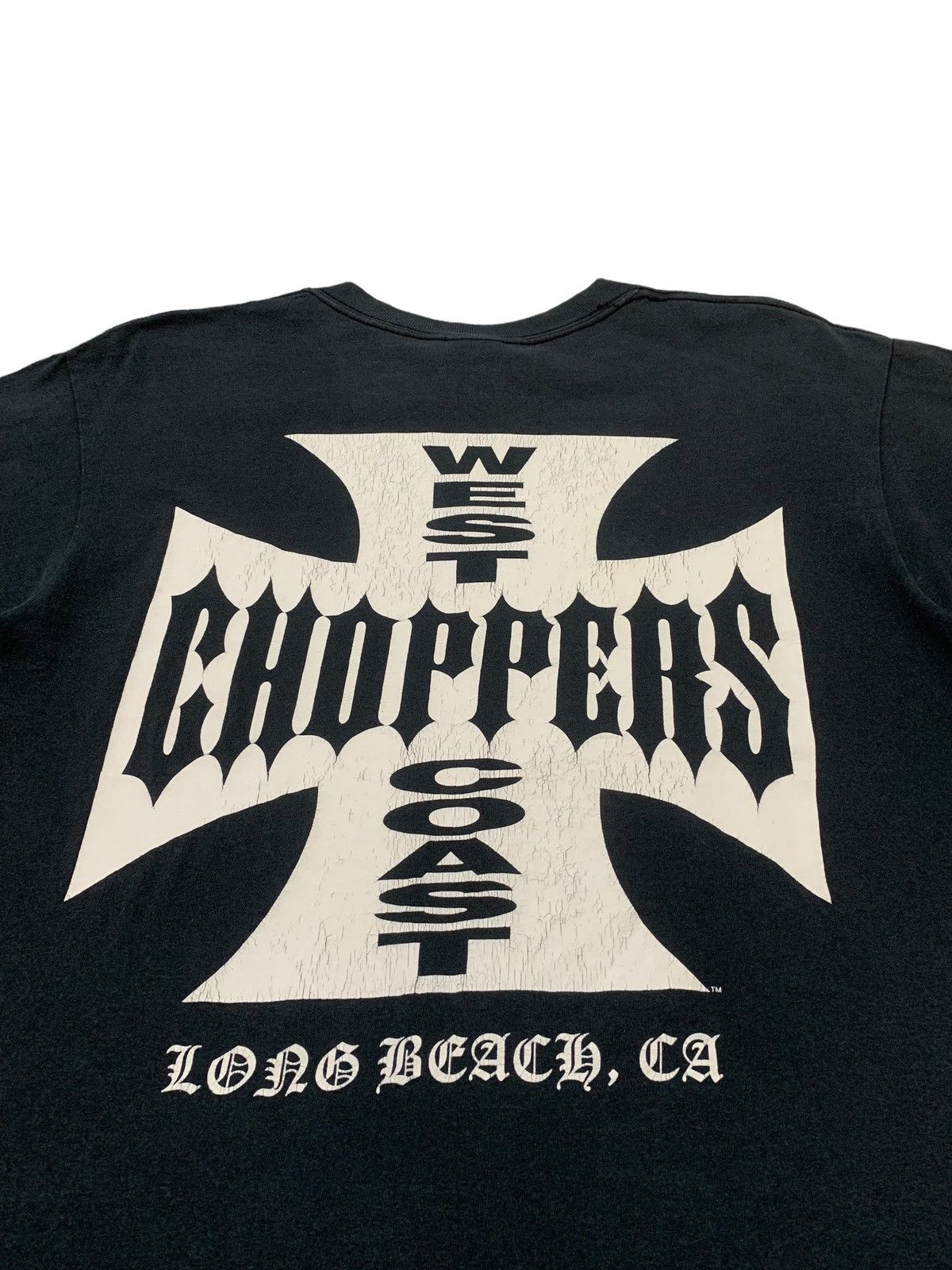 Vintage × West Coast Choppers Vintage West Cost Choppers Faded Goth Paul Walker TShirt Size US M / EU 48-50 / 2 - 5 Thumbnail