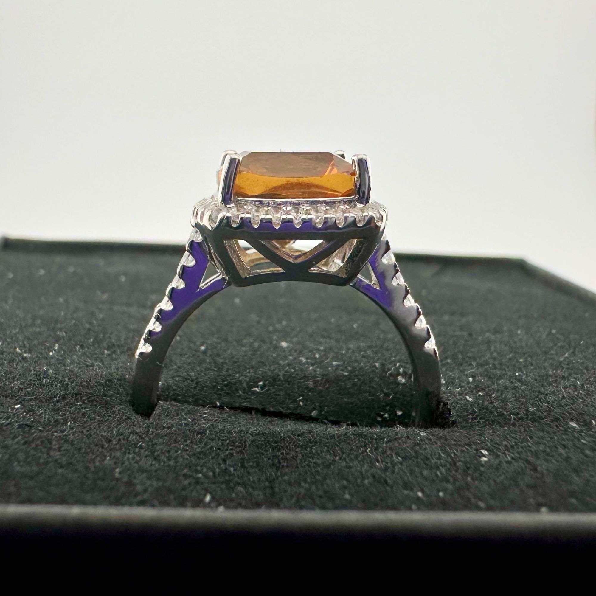 Other Beautiful 4.11 Ct Cushion cut Lab Grown Zulanite Ring Size ONE SIZE - 7 Thumbnail