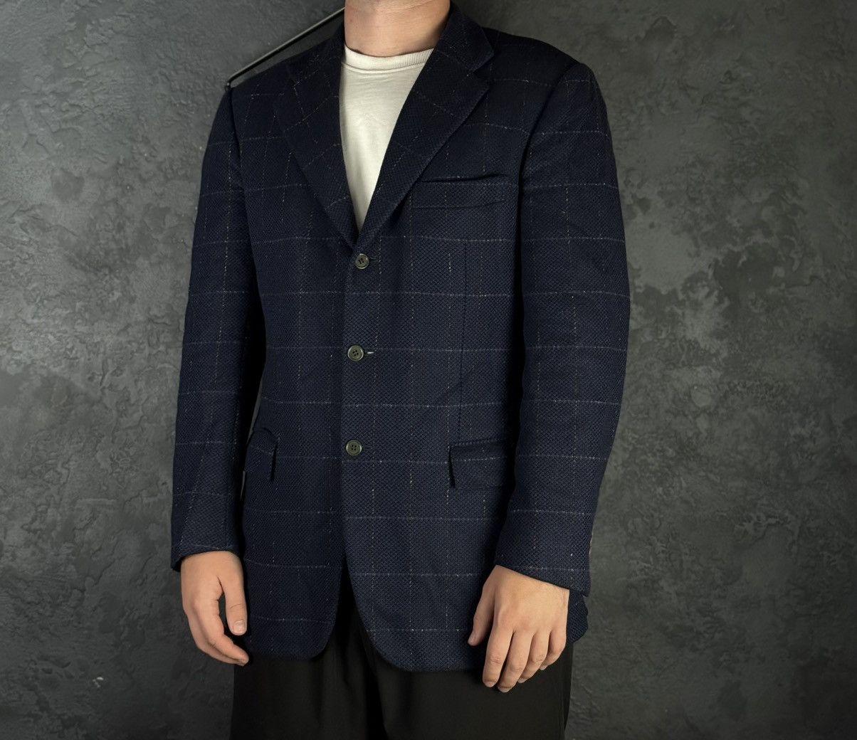 Kiton Kiton Napoli Trois Pommes Blazer 100% Cashmere Blazer Jacket Size 52R - 1 Thumbnail