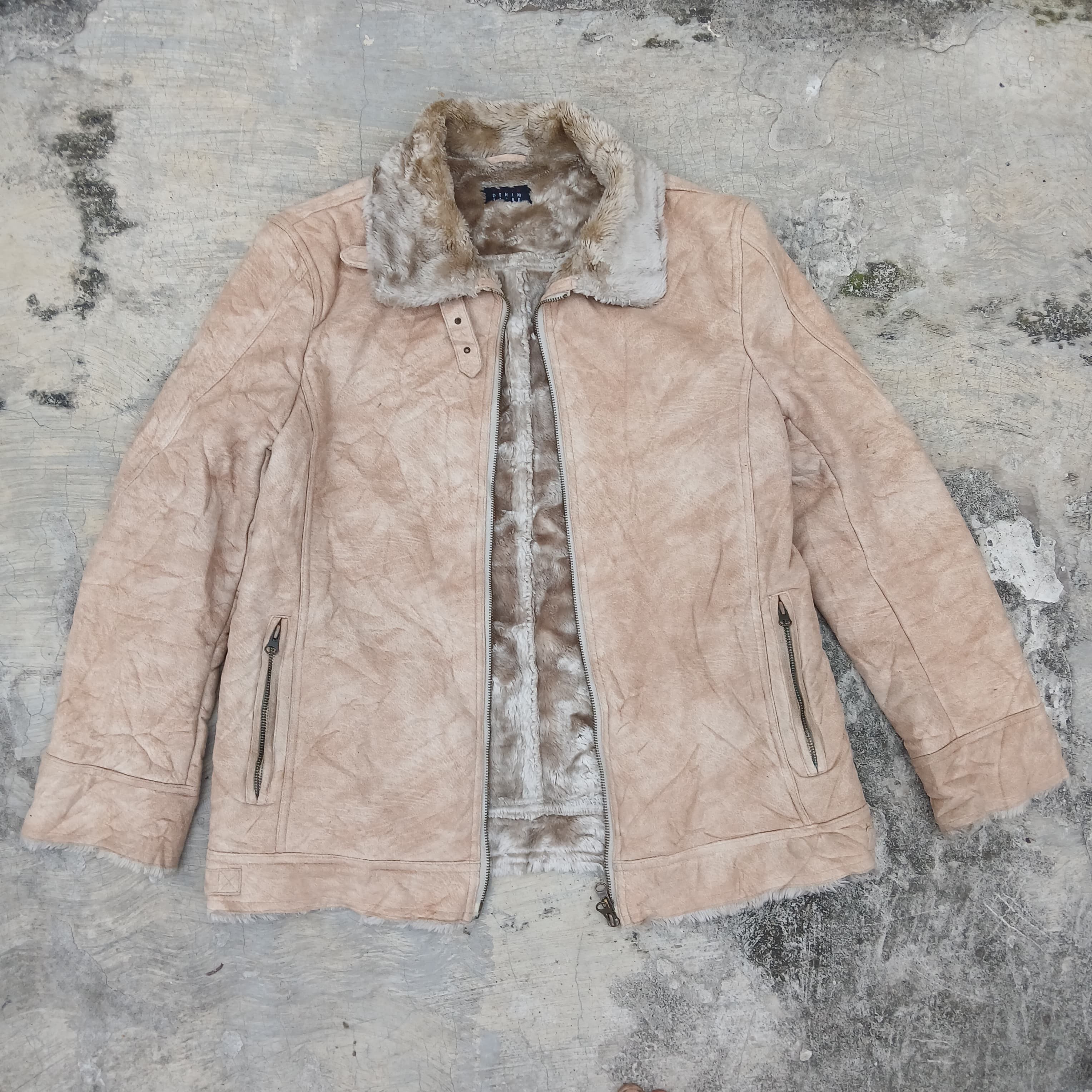 Japanese Brand 2000's Japanese Brand Sherpa Jacket Pazzo Denim Store Size US L / EU 52-54 / 3 - 11 Thumbnail