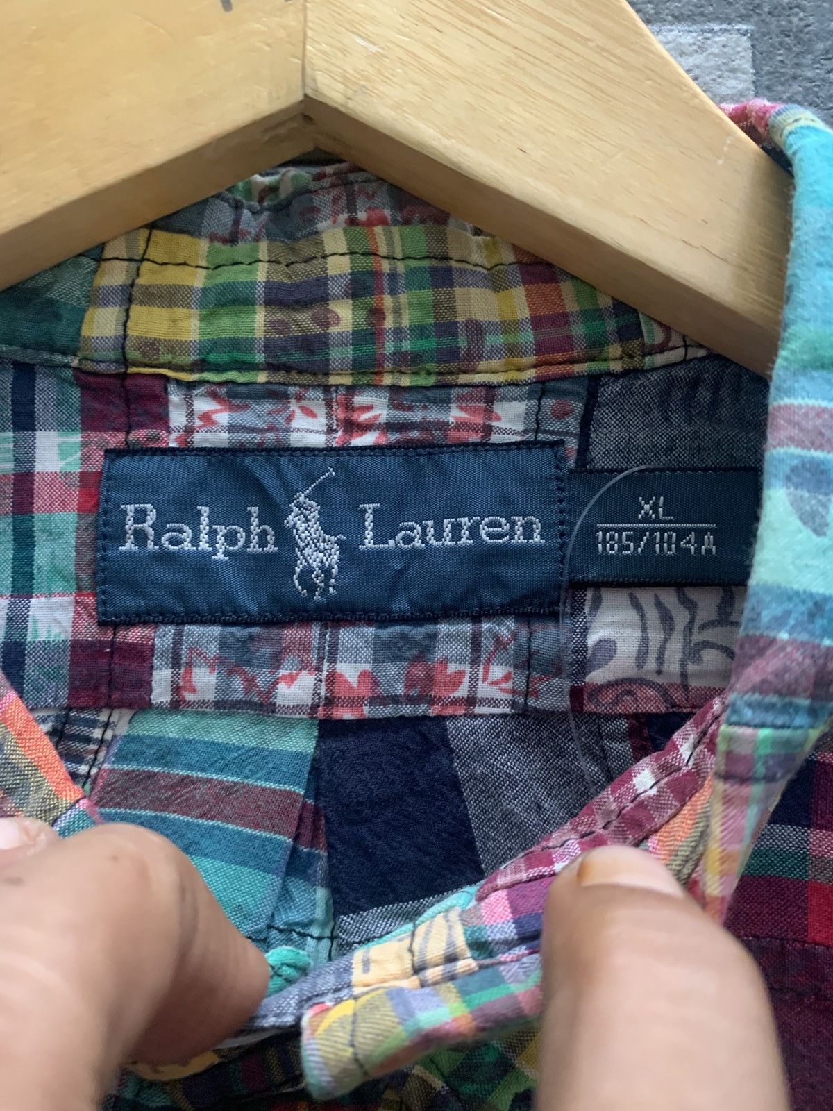 Polo Ralph Lauren POLO RALPH LAUREN PATCHWORK MADRAS Size US XL / EU 56 / 4 - 5 Thumbnail