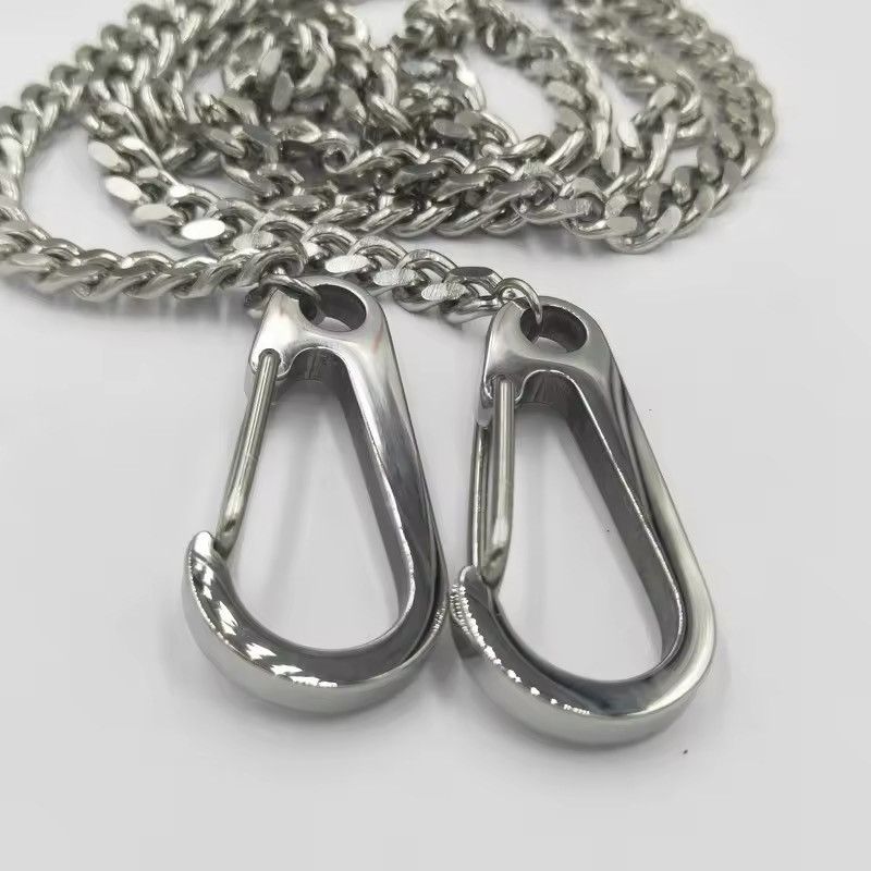 Jewelry 80cm Cuban link Waist Pants Keychain Size ONE SIZE - 3 Thumbnail
