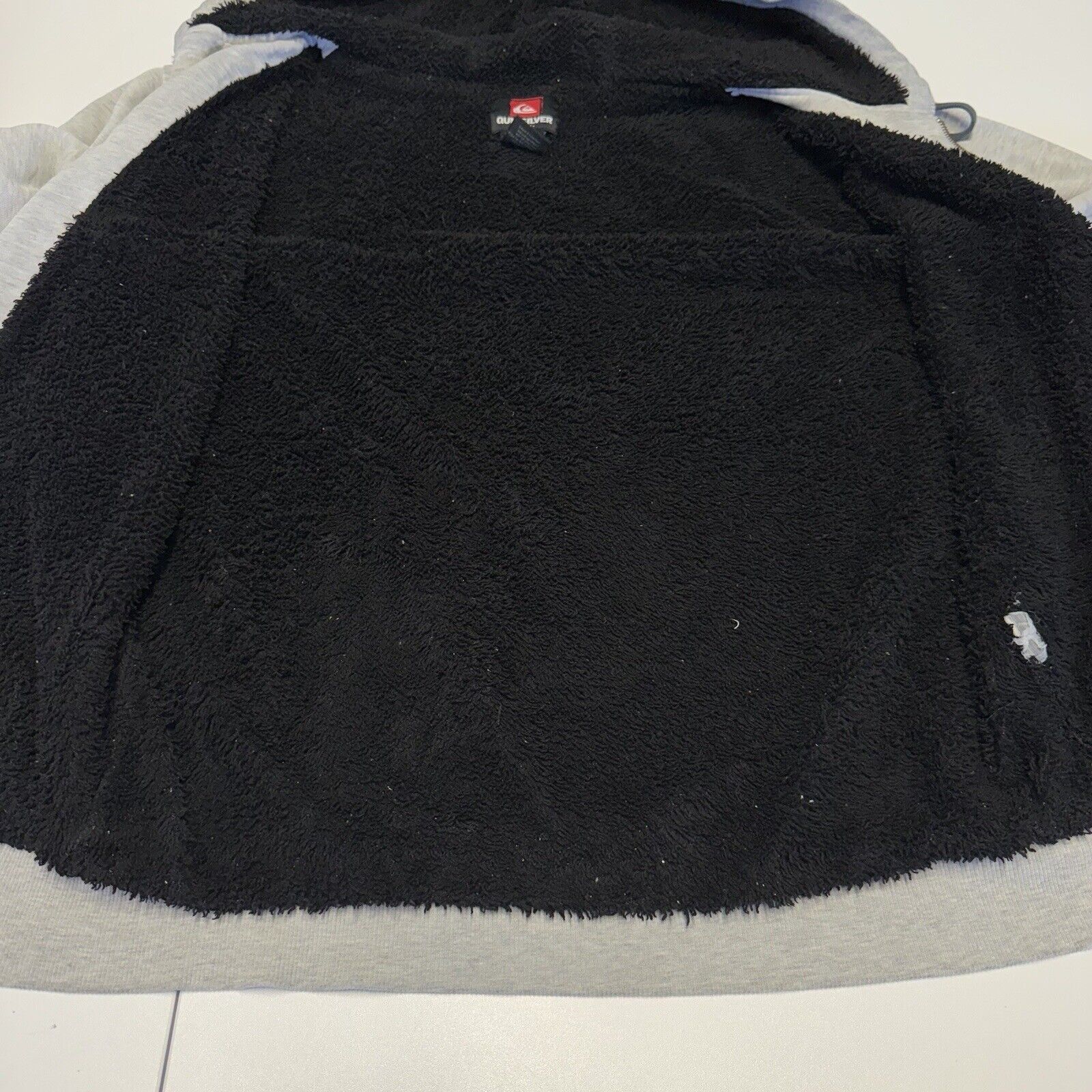 Quiksilver Quiksilver Hoodie Sweatshirt Mens Medium Gray Full Zip Size US M / EU 48-50 / 2 - 13 Thumbnail