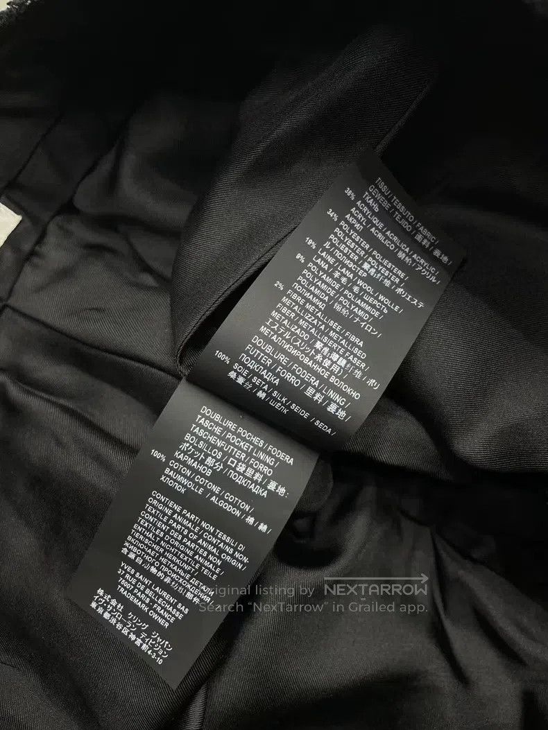 Saint Laurent Paris Saint Laurent Paris Luxury Beaded Trousers Size US 32 / EU 48 - 5 Thumbnail