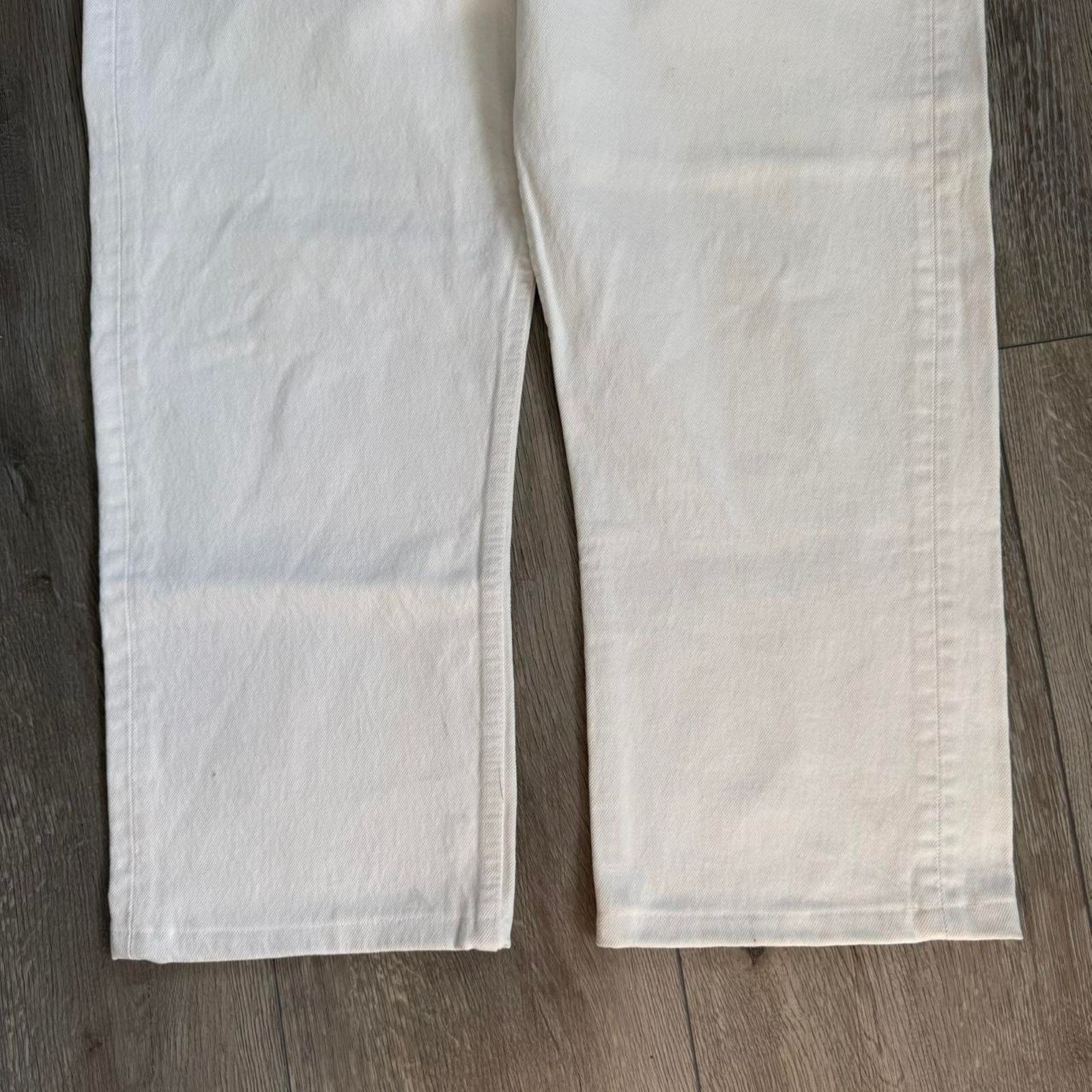 Levi's Vintage 90s levis 501 jeans in white Size US 37 - 6 Thumbnail