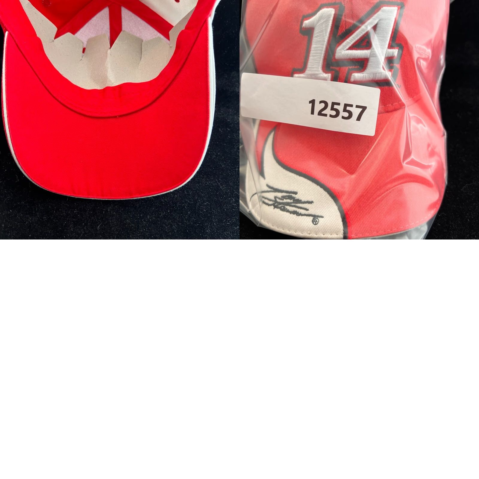 Vintage VINTAGE Tony Stewart 14 Old Spice Racing Hat Mens Red Winners Circle NASCAR Adjustable Size ONE SIZE - 9 Thumbnail