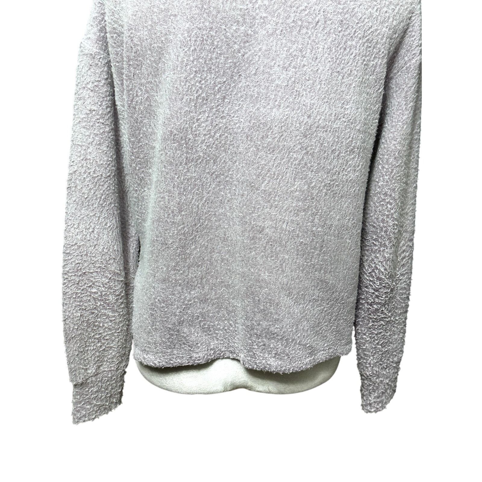Other Abound Sweater Mock Neck Long Sleeve Fuzzy Light Purple XS Size XS / US 0-2 / IT 36-38 - 6 Thumbnail