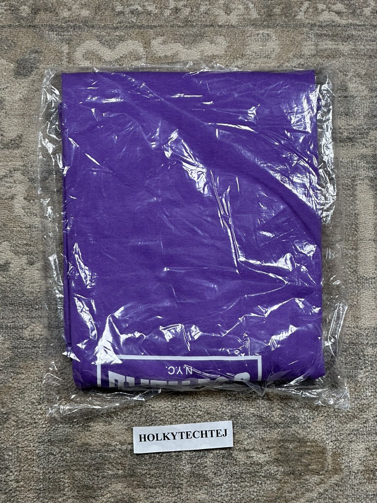 Supreme Supreme Warm Up Tee - Purple - XXL - FW23 Size US XXL / EU 58 / 5 - 6 Thumbnail