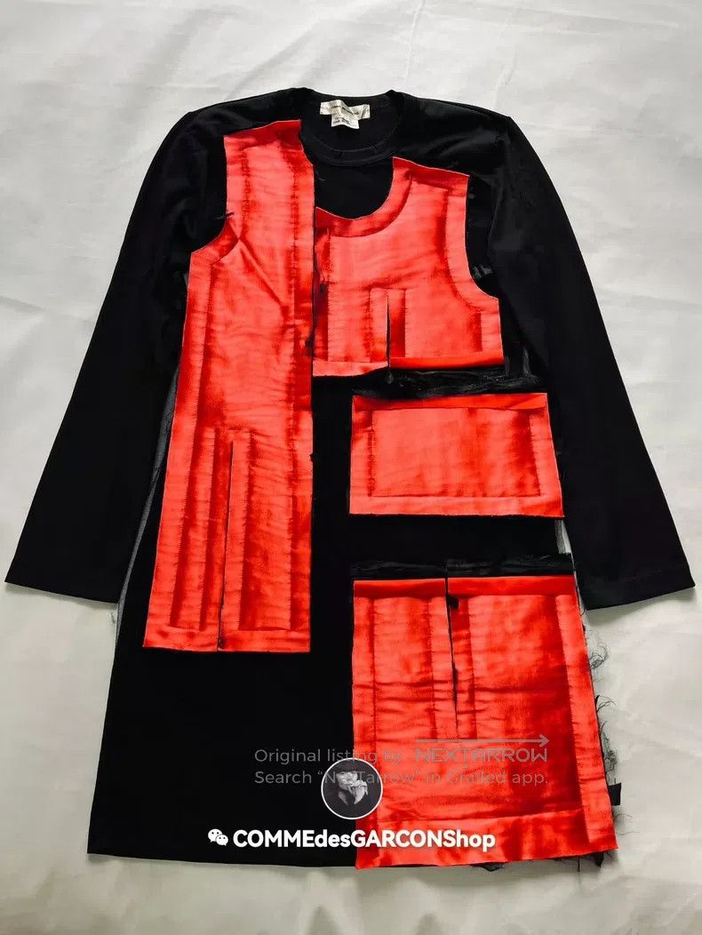Comme des Garcons Comme Des Garcons Sewing collage design long-sleeved top Size US XS / EU 42 / 0 - 1 Thumbnail