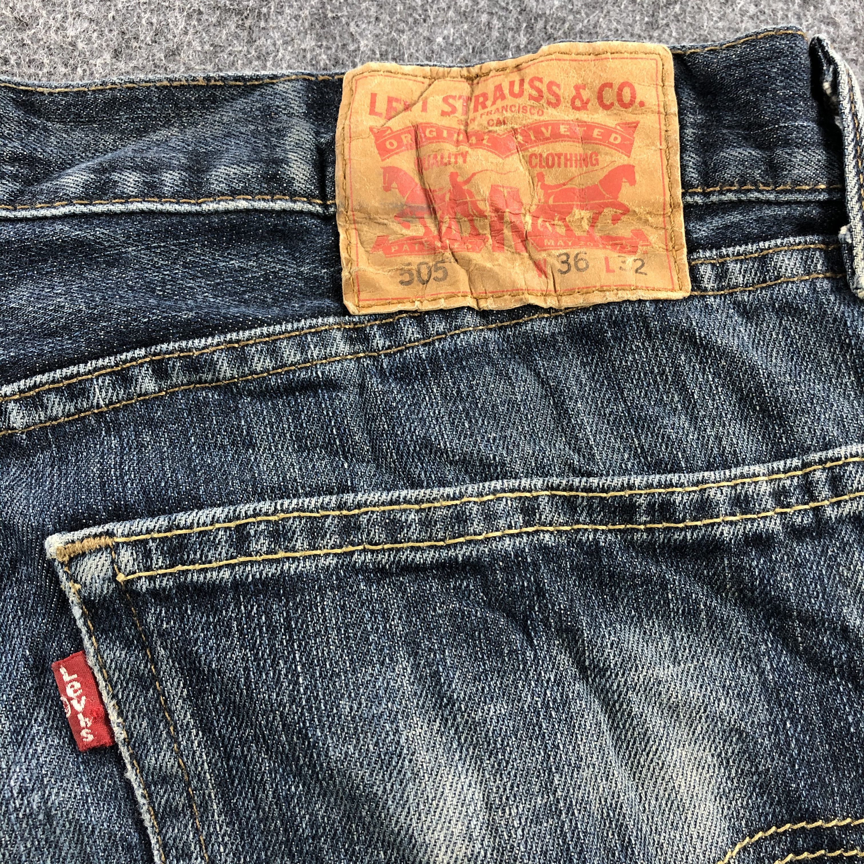 Levi's Vintage Levis 505 Jeans-J1148 Size US 38 / EU 54 - 5 Thumbnail