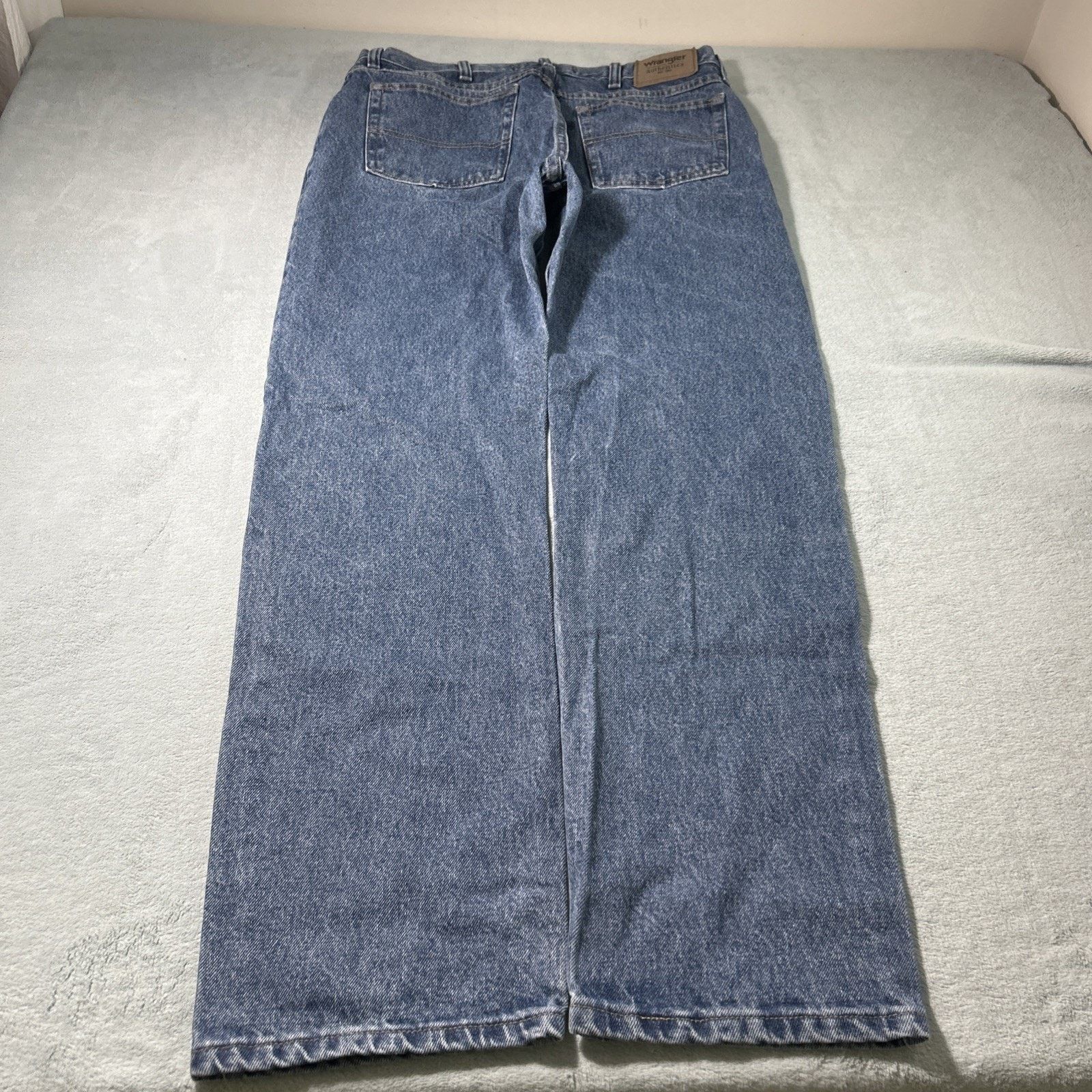 Wrangler Wrangler Loose Straight Jeans Mens 35x32 Relaxed Hamilton Size US 35 - 7 Thumbnail