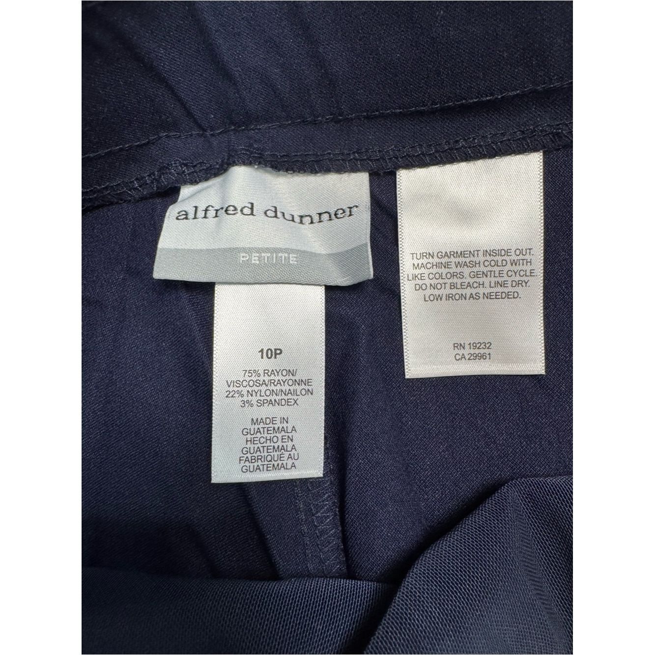 Other NWT New Alfred Dunner Classic Allure Slim Fit Short Length Size 32" / US 10 / IT 46 - 5 Thumbnail