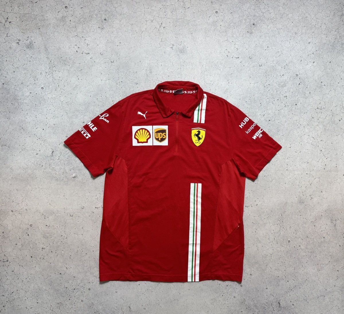 Ferrari × Puma Puma Ferrari Pirelli Racing Polo Shirt Vintage Size US XL / EU 56 / 4 - 1 Thumbnail