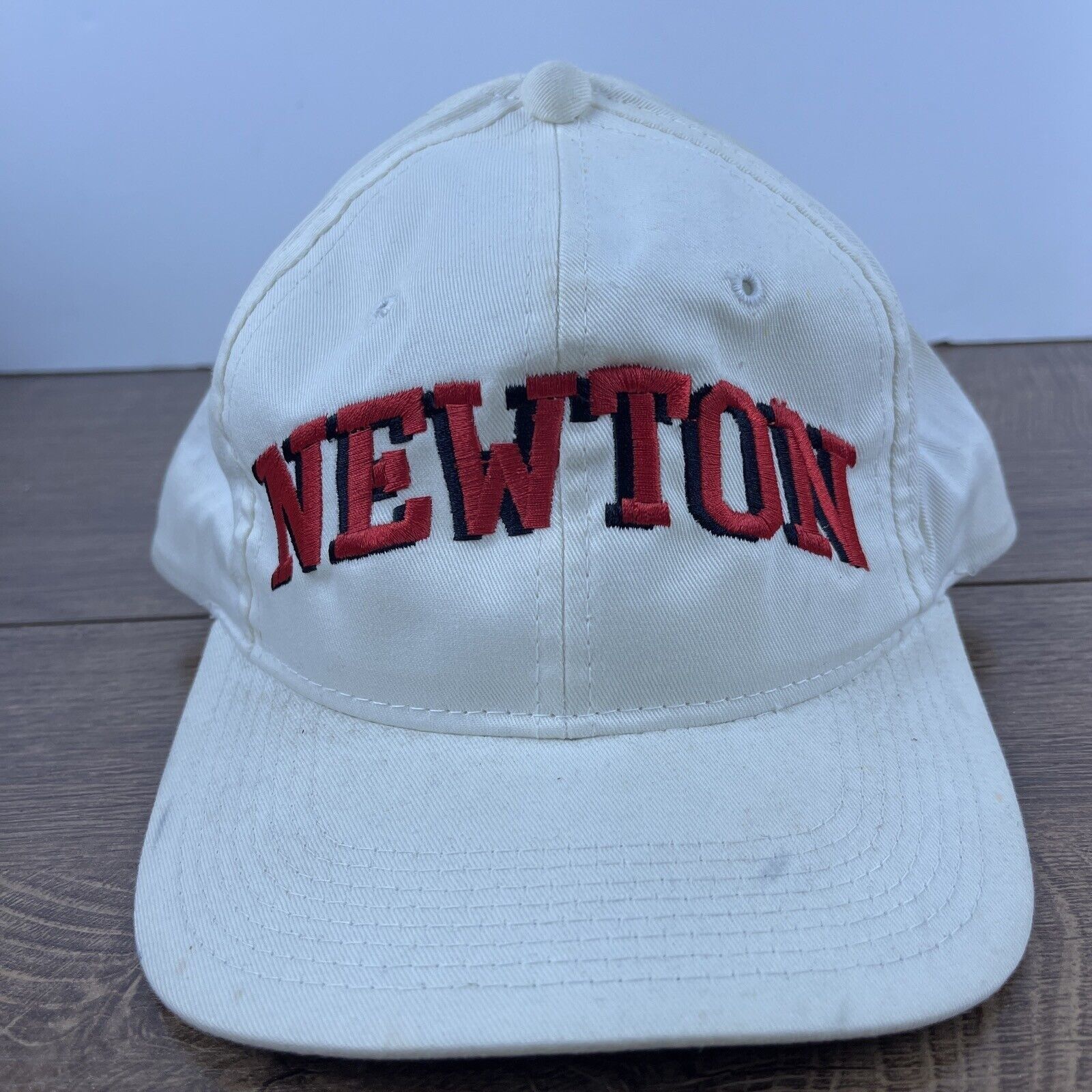Other Newton Hat Newton High School White Hat Adjustable Snapback Size ONE SIZE - 2 Thumbnail