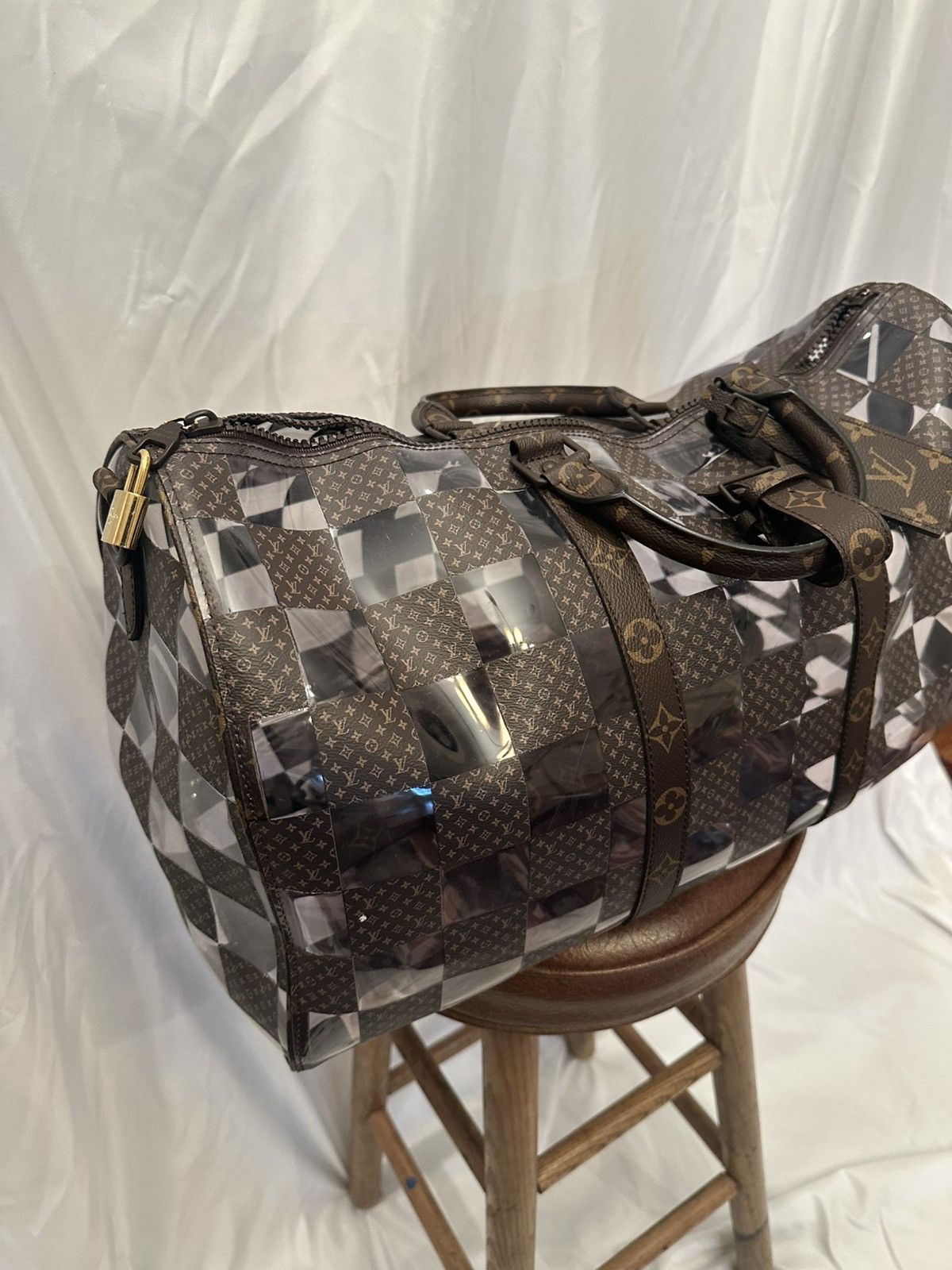 Louis Vuitton Louis Vuitton Transparent Duffle Size ONE SIZE - 9 Thumbnail