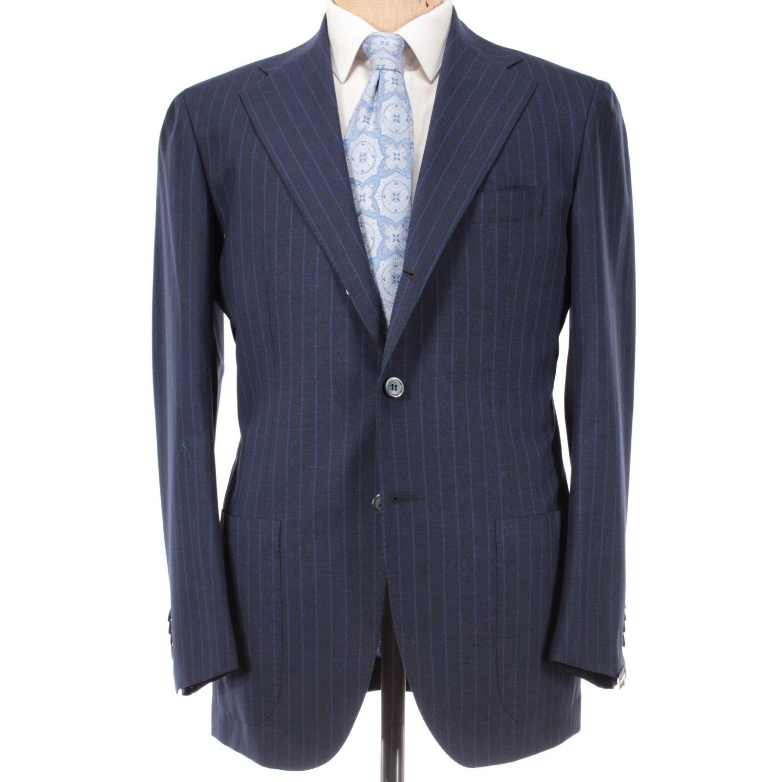 SARTORIO Sartorio Suit Size US 40 Regular in Blue Size 40R - 1 Thumbnail