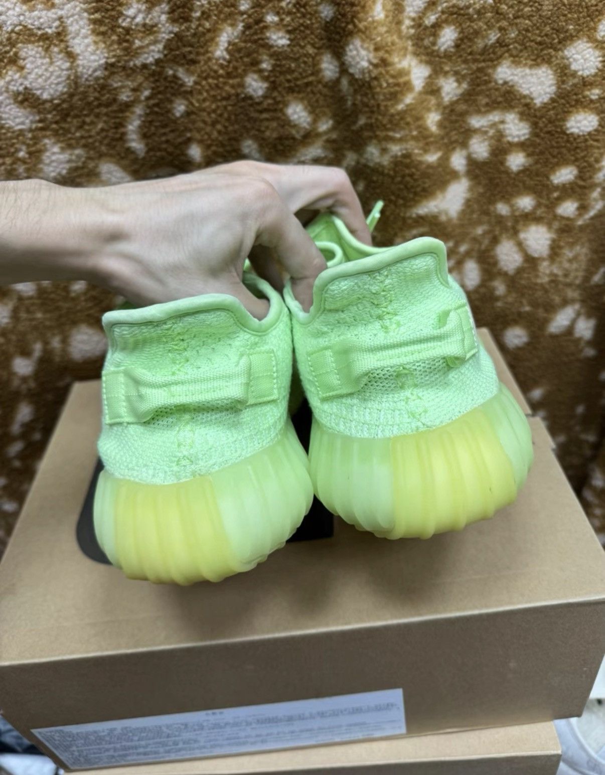 Adidas Adidas Yeezy 350 Glow EG5293 K37 Size US 9 / EU 42 - 5 Thumbnail