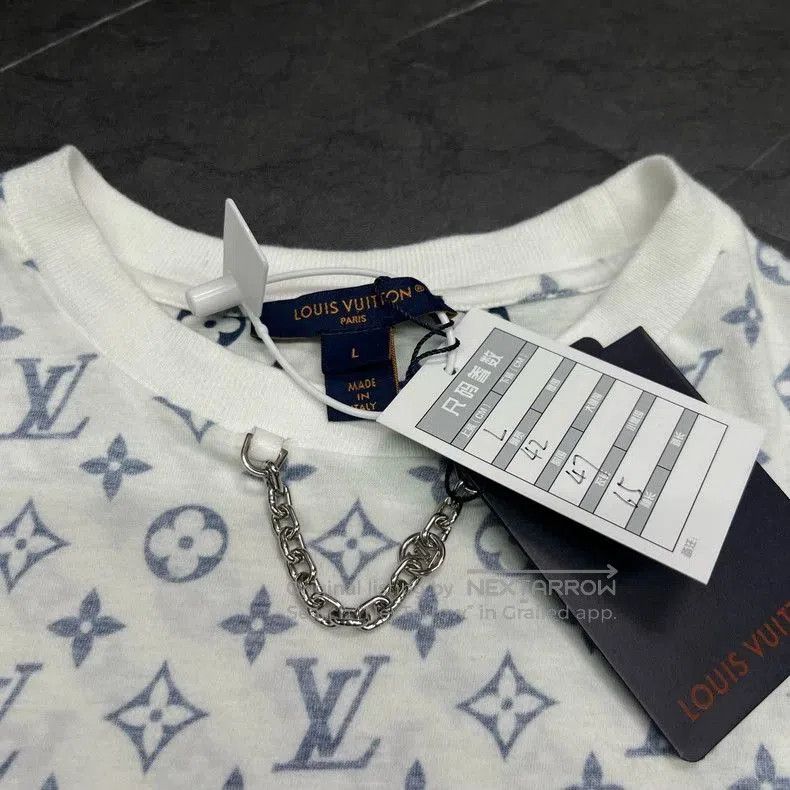 Louis Vuitton Louis Vuitton LV Logo Chest Chain T. Size US L / EU 52-54 / 3 - 4 Thumbnail