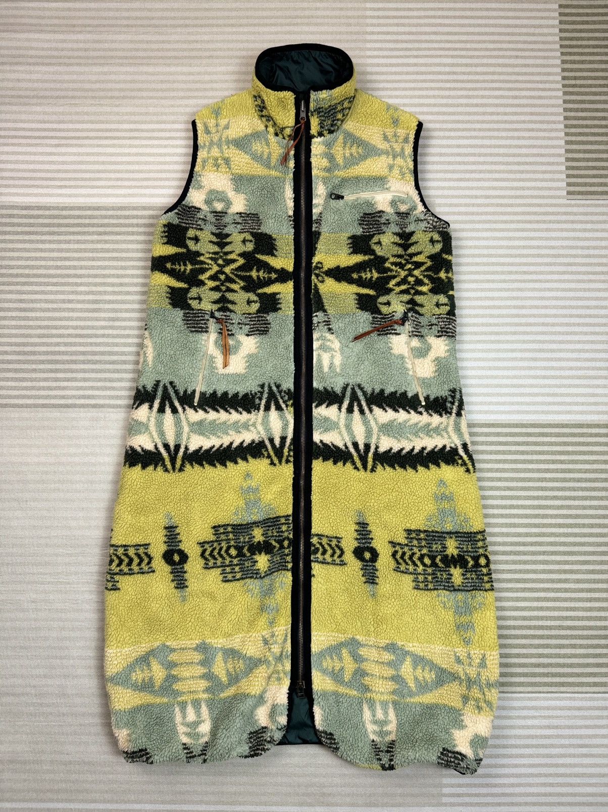 Kapital Kapital Reversible Vest Navajo Long Jacket Size US M / EU 48-50 / 2 - 1 Thumbnail