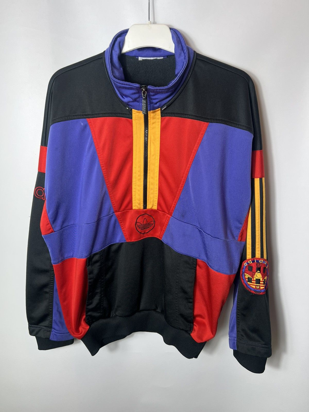 Adidas Vintage streetwear y2k 90s Adidas track Jacket Size US L / EU 52-54 / 3 - 1 Thumbnail