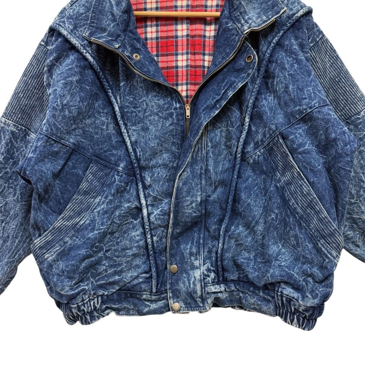 Hysteric Glamour Vintage 90s Stonewashed Denim Jacket Japanese Brand Size US XL / EU 56 / 4 - 4 Thumbnail