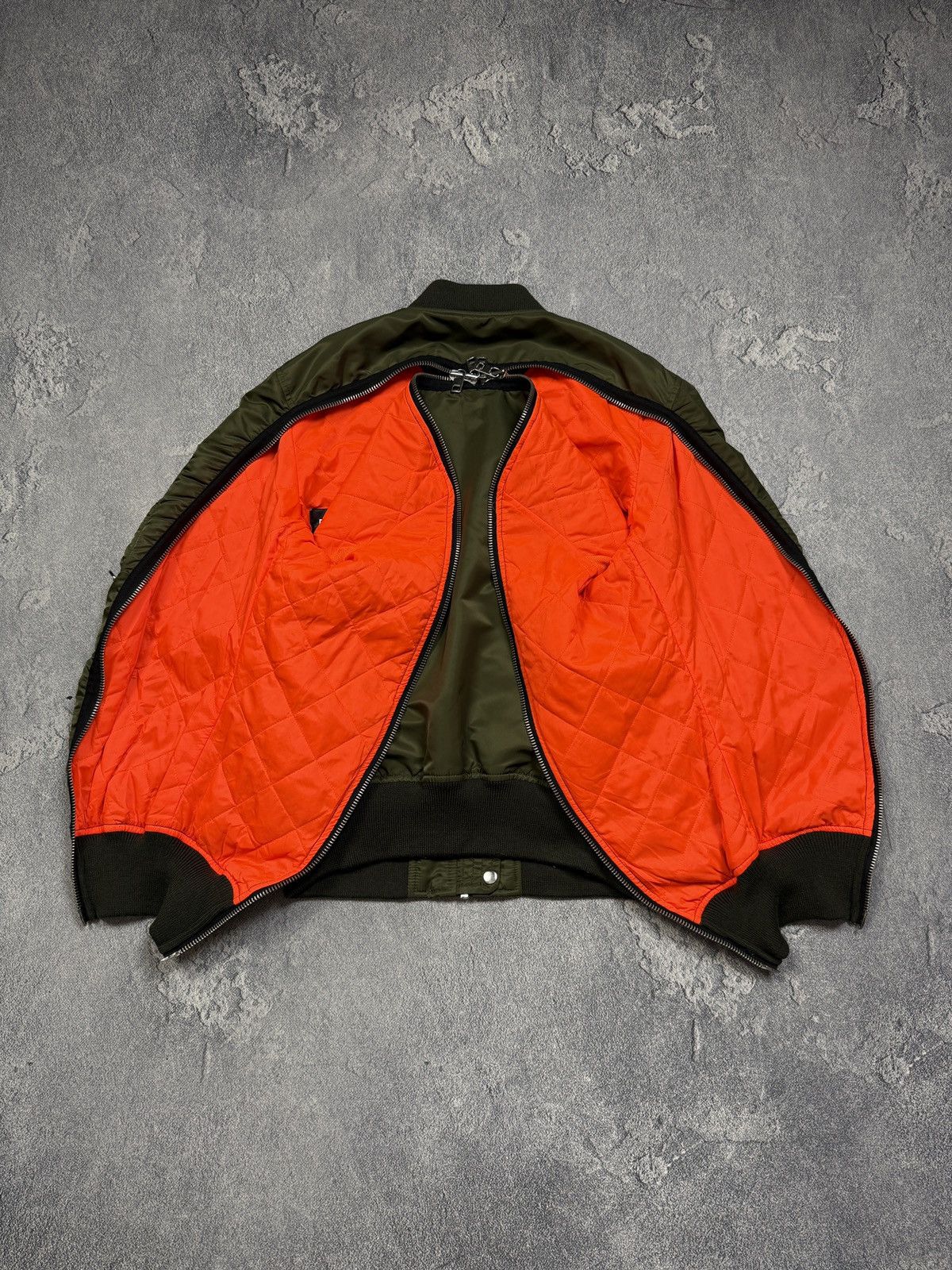 Diesel y2k Diesel Reversible Nylon Bomber Aviation Jacket Size US S / EU 44-46 / 1 - 13 Thumbnail