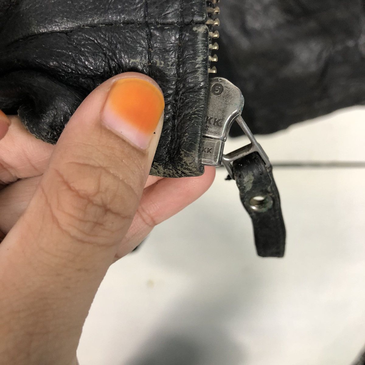 Japanese Brand 📌Vintage Leather Biker Jacket Angelo Litrico Issey Miyake Size US M / EU 48-50 / 2 - 18 Thumbnail