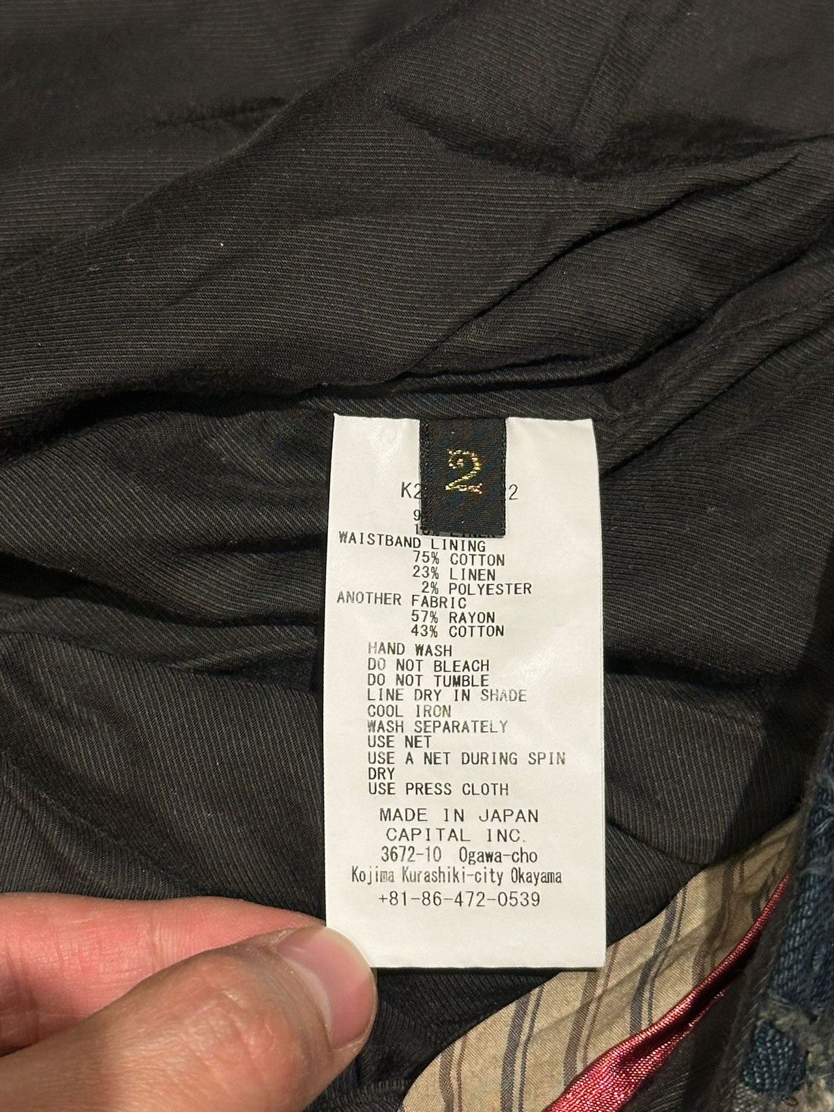 Kapital Kapital Indigo Boro Shorts Size US 30 / EU 46 - 5 Thumbnail