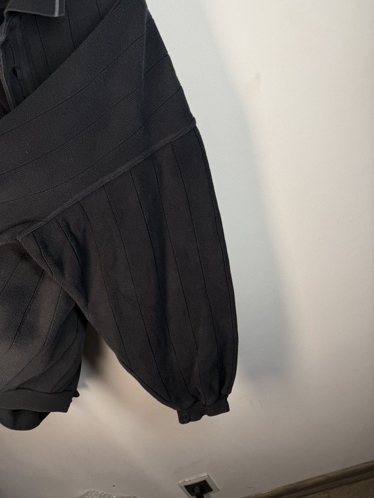 Yves Saint Laurent 90s YSL Sweatshirt Black Sweater Vintage Quarter Zip Up Size US XL / EU 56 / 4 - 15 Thumbnail