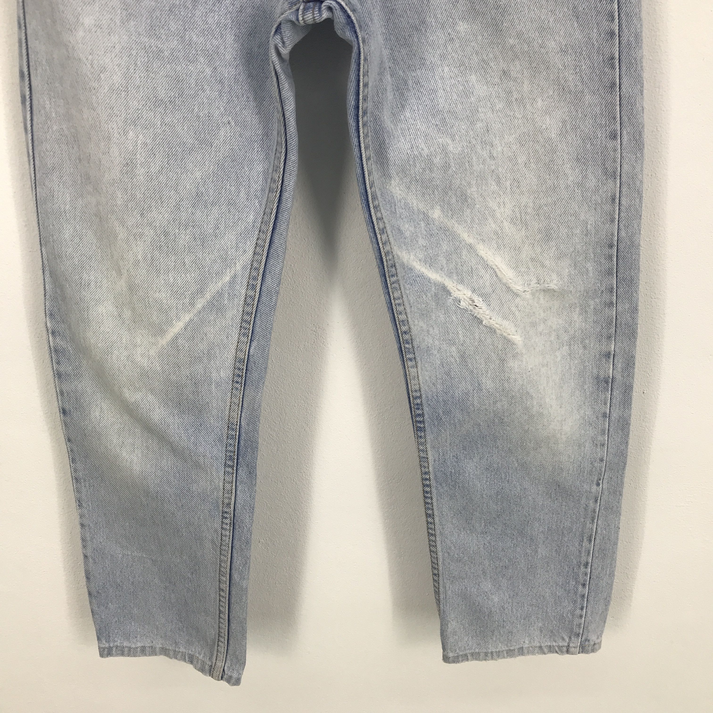 Levi's Rare Levi's Orange Tag Distressed Denim Jeans Size US 27 - 3 Thumbnail