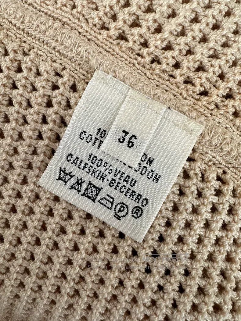 Hermes Hermes Pure Cotton Casual H Embroidered Sleeveless Slim Kn Size XS / US 0-2 / IT 36-38 - 9 Thumbnail