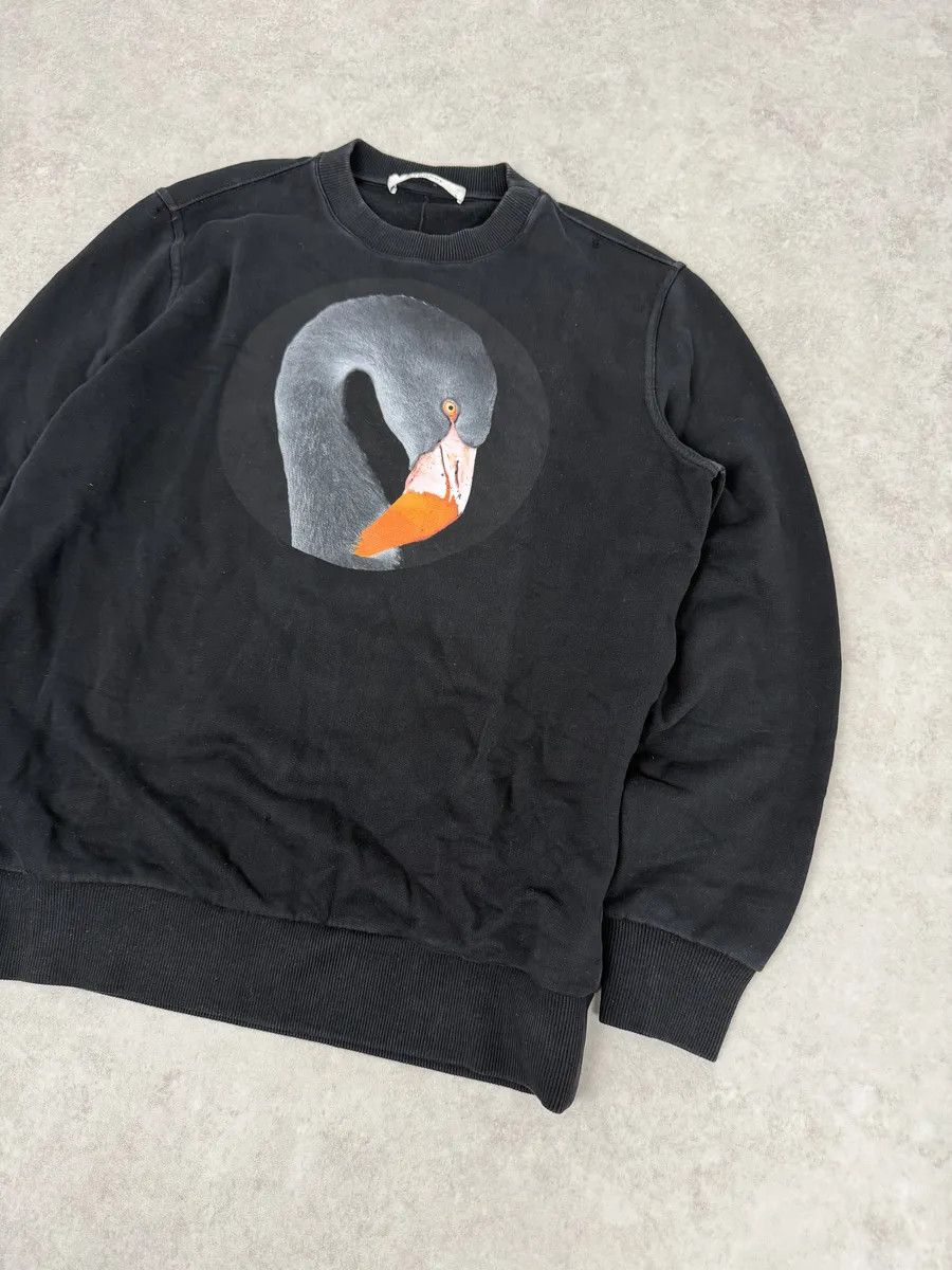 Givenchy AW2017 Givenchy Black Duck Crewneck Sweater by Riccardo Tisci Size US S / EU 44-46 / 1 - 7 Thumbnail