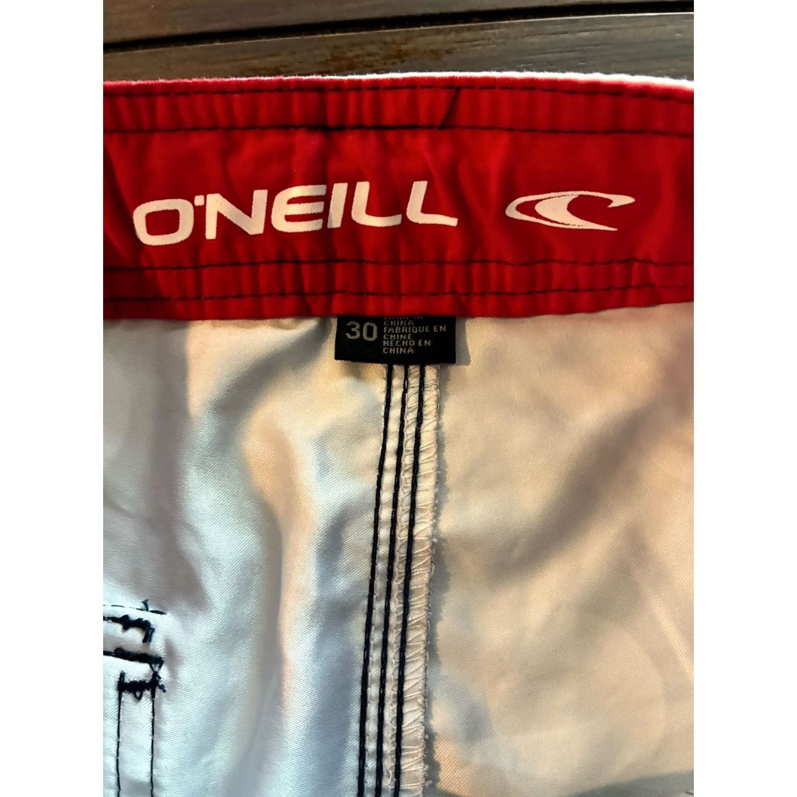 O'Neill O'Neill Boardshorts Mens 30 Swim Trunks Shorts Multicolor Solid Drawstring Outdoor 2000s Mens Size US 30 / EU 46 - 5 Thumbnail