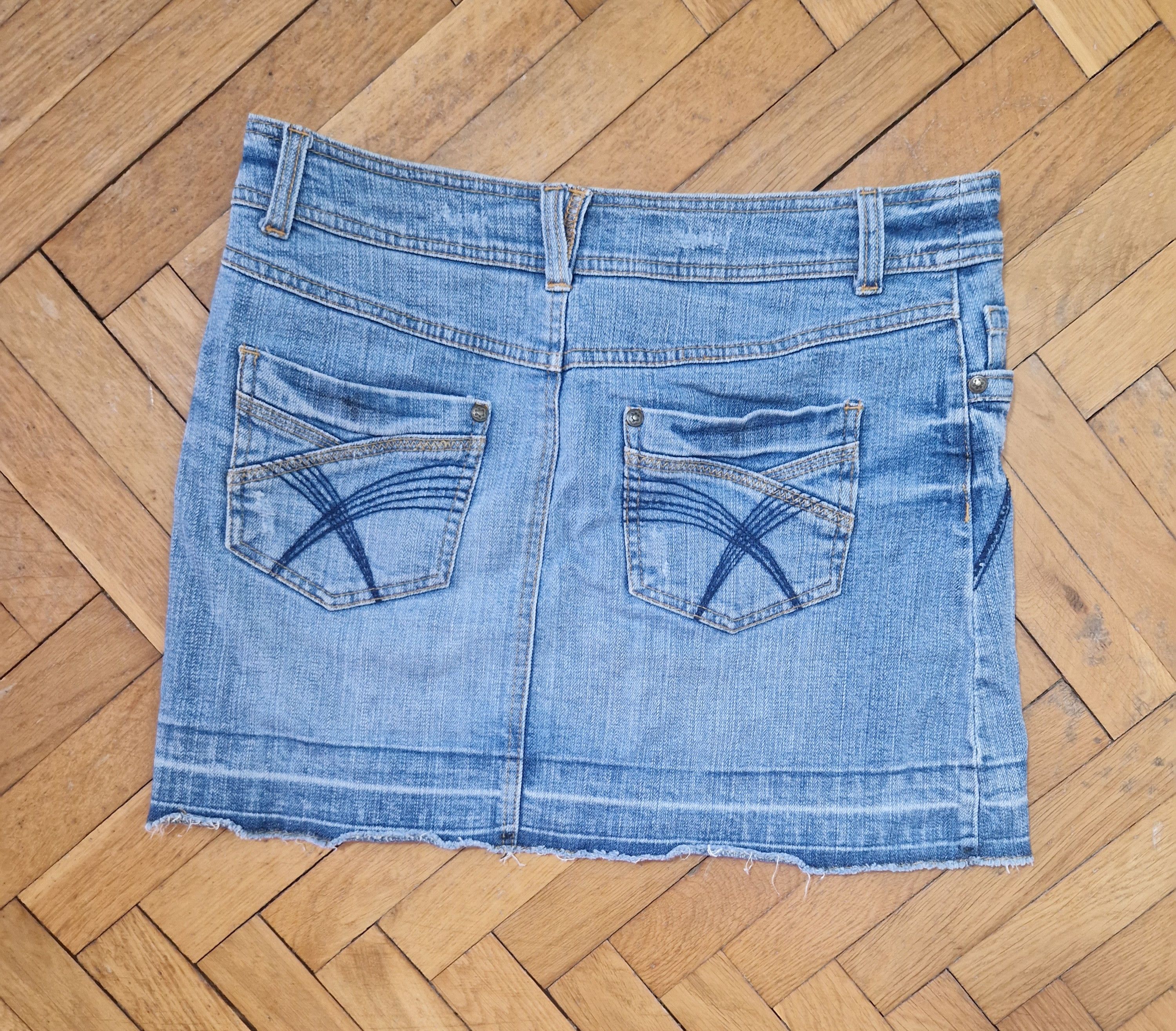 Hysteric Glamour vintage y2k 2000s denim mini skirt Size 30" / US 8 / IT 44 - 6 Thumbnail