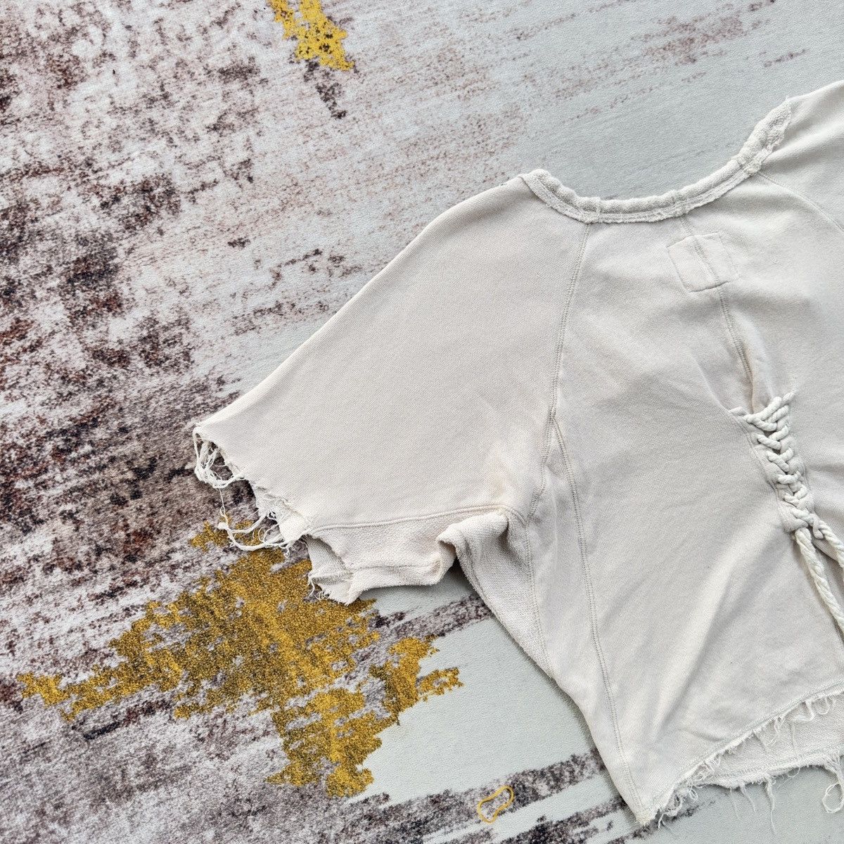 Billabong BILLABONG VINTAGE CROPPED DISTRESS RIPPED EAGLE PRINT Size M / US 6-8 / IT 42-44 - 9 Thumbnail
