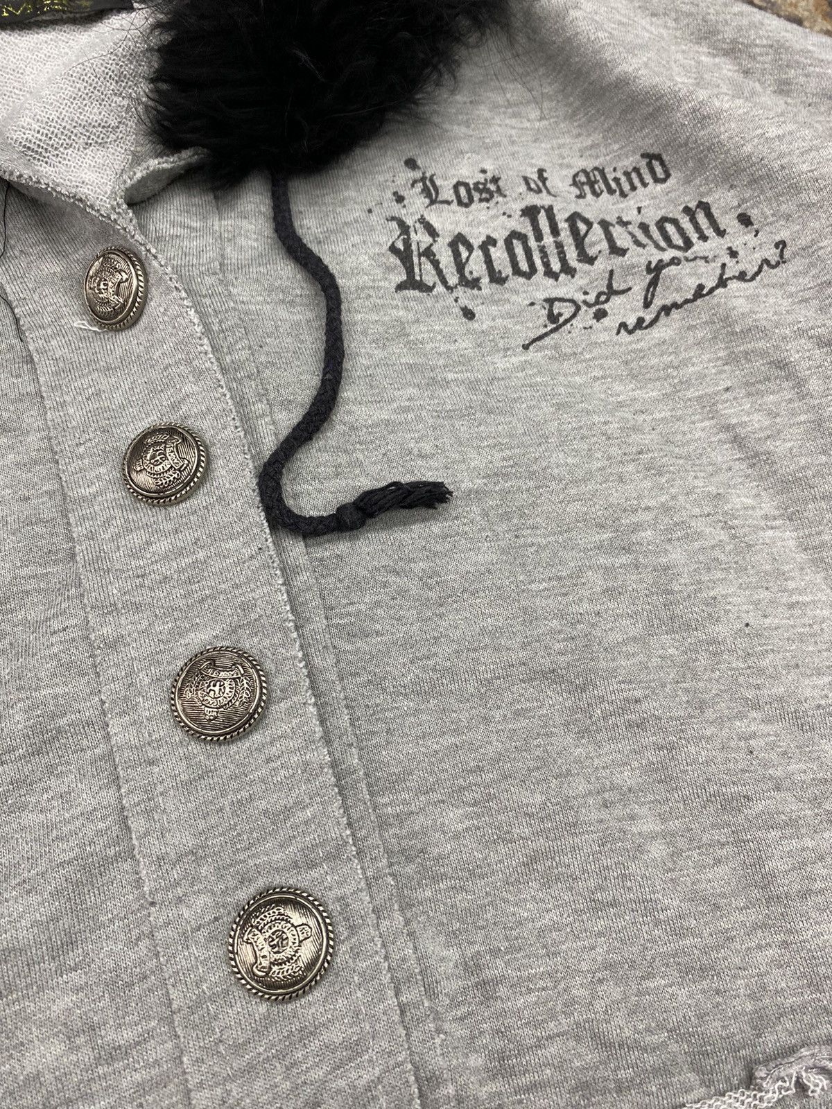 If Six Was Nine × Japanese Brand × Le Grande Bleu (L.G.B.) undefined Fur hoodie poem skull 💀 japanese brand Size US L / EU 52-54 / 3 - 9 Thumbnail